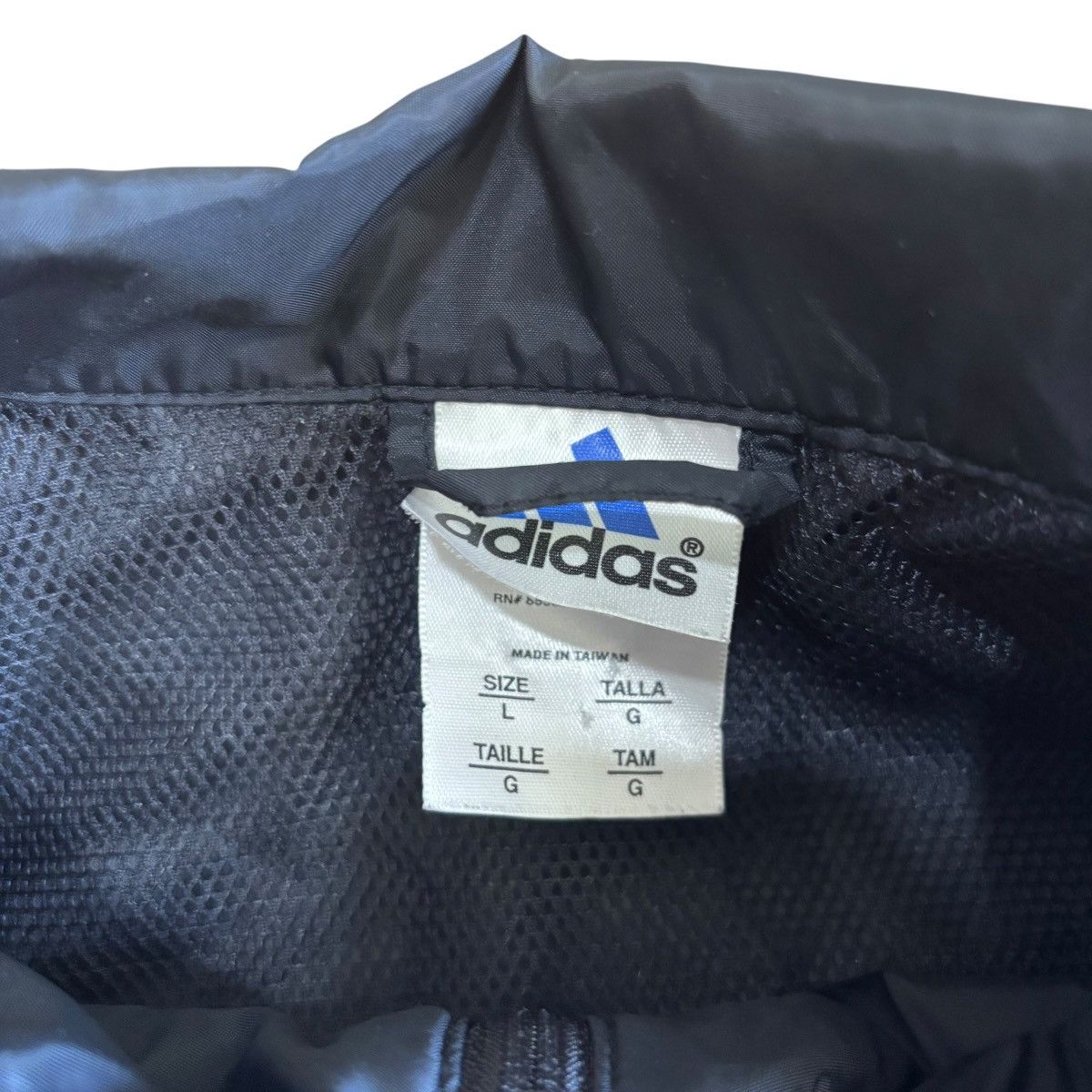 Adidas 90s Adidas Trefoil track jacket zip sportwear men’s large Size US XL / EU 56 / 4 - 2 Thumbnail