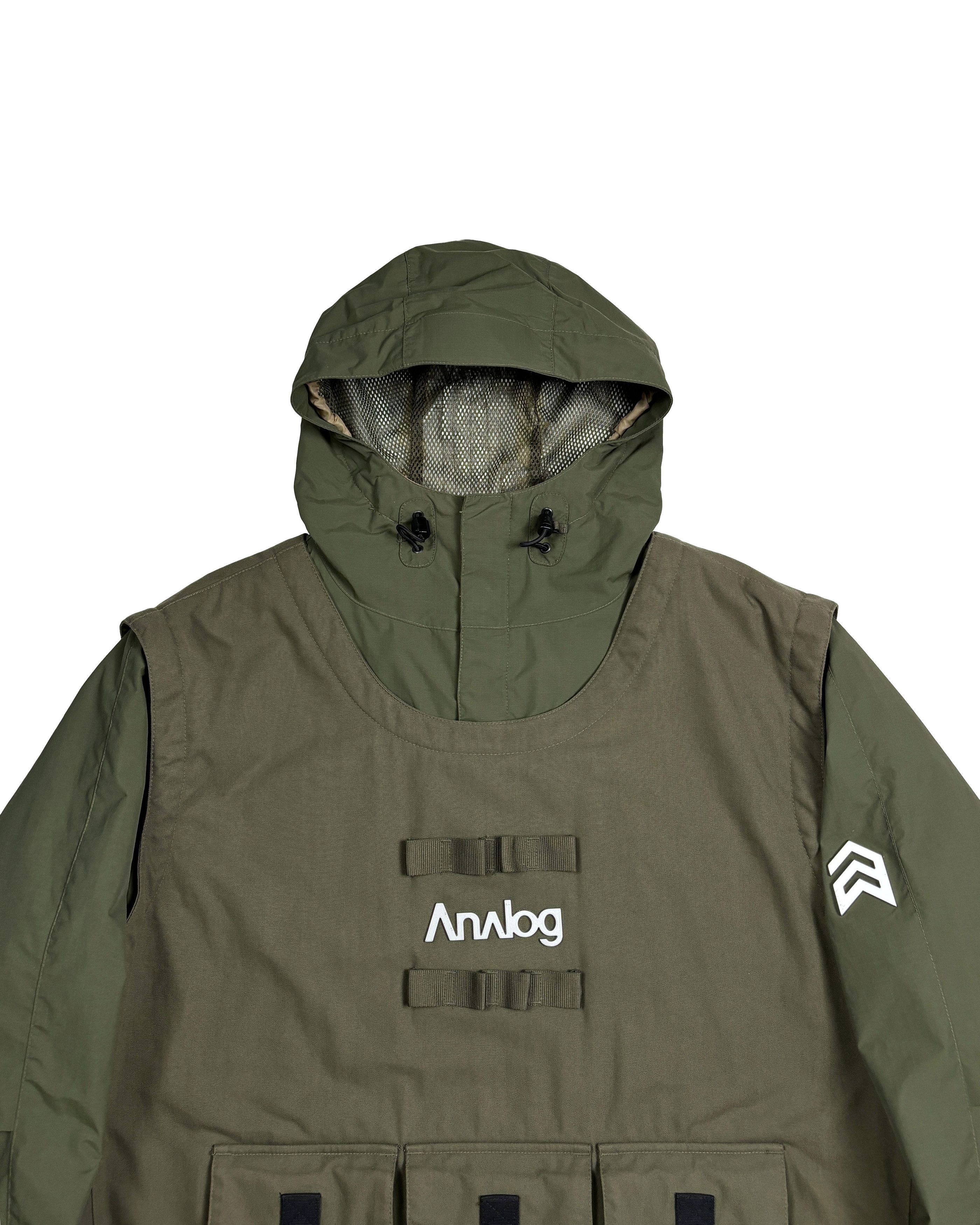 Analog 2003 Analog MD Cargo Tactical Vest Magnetic Closure Jacket Size US M / EU 48-50 / 2 - 3 Thumbnail