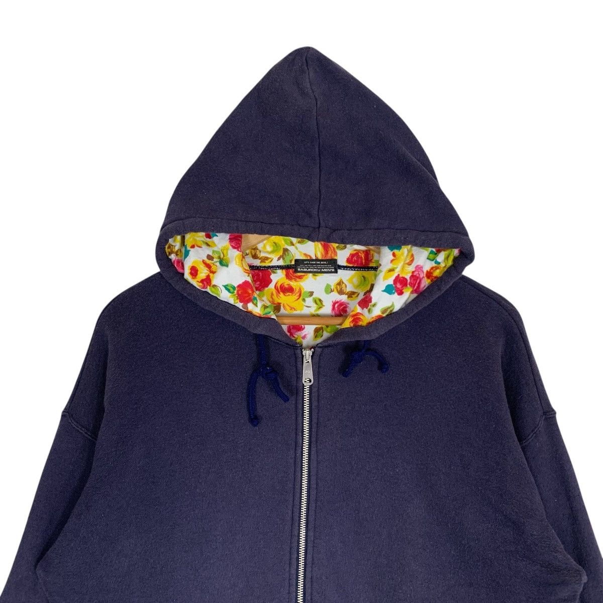 Japanese Brand SABUROKU MENS JapaneseBrand Designer Hoodie Pullover Size US L / EU 52-54 / 3 - 3 Thumbnail