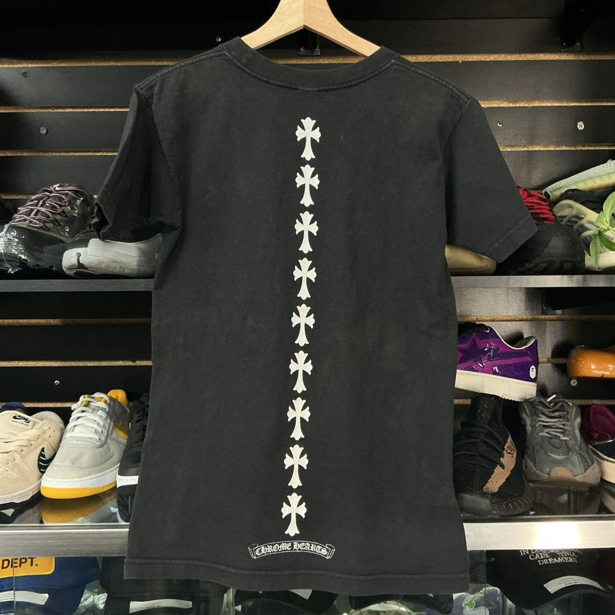 Chrome Hearts Chrome Hearts Spine Cross Tee Size US S / EU 44-46 / 1 - 2 Thumbnail