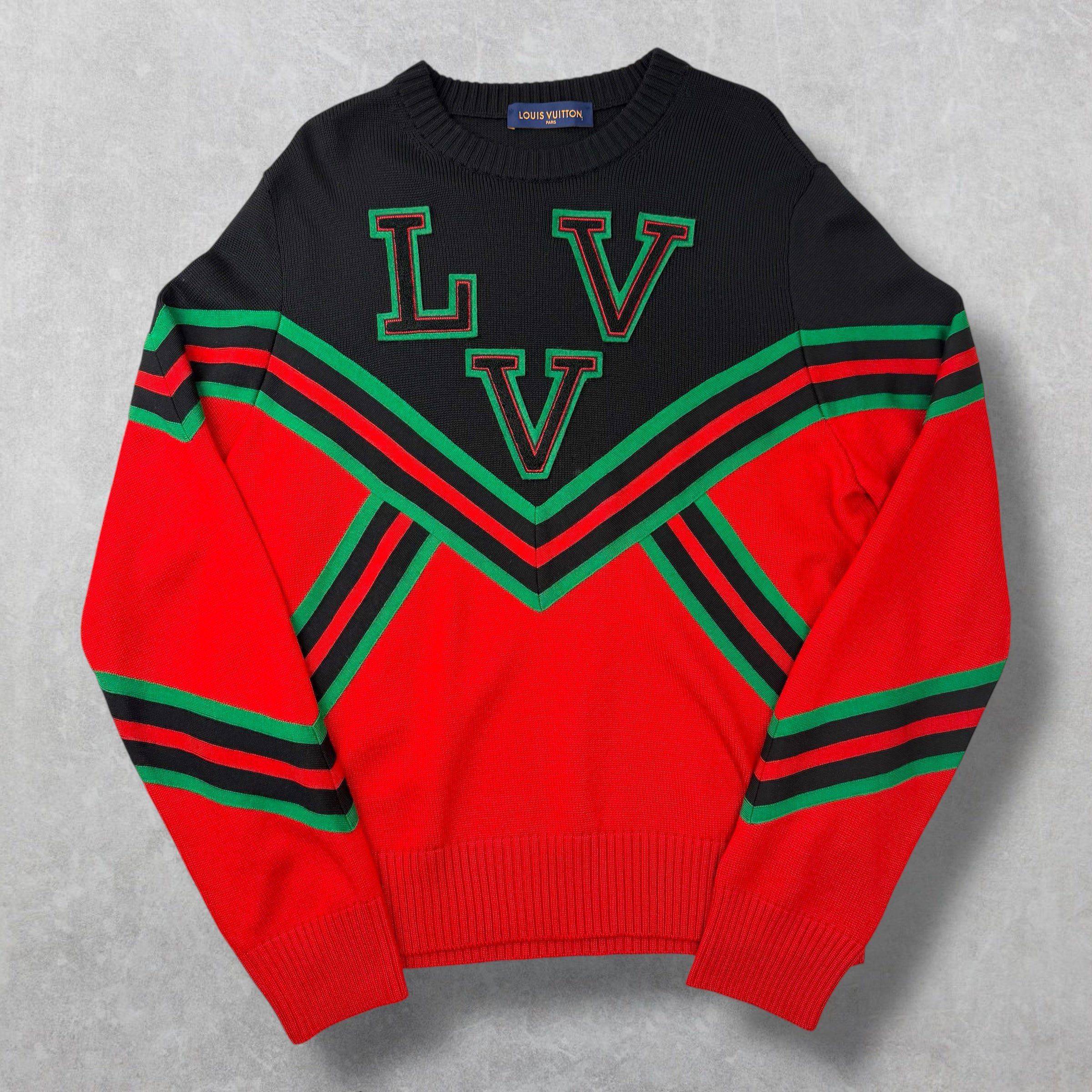 Louis Vuitton Louis Vuitton LVV Sport Team Crewneck Sweater XXL Size US XXL / EU 58 / 5 - 1 Thumbnail