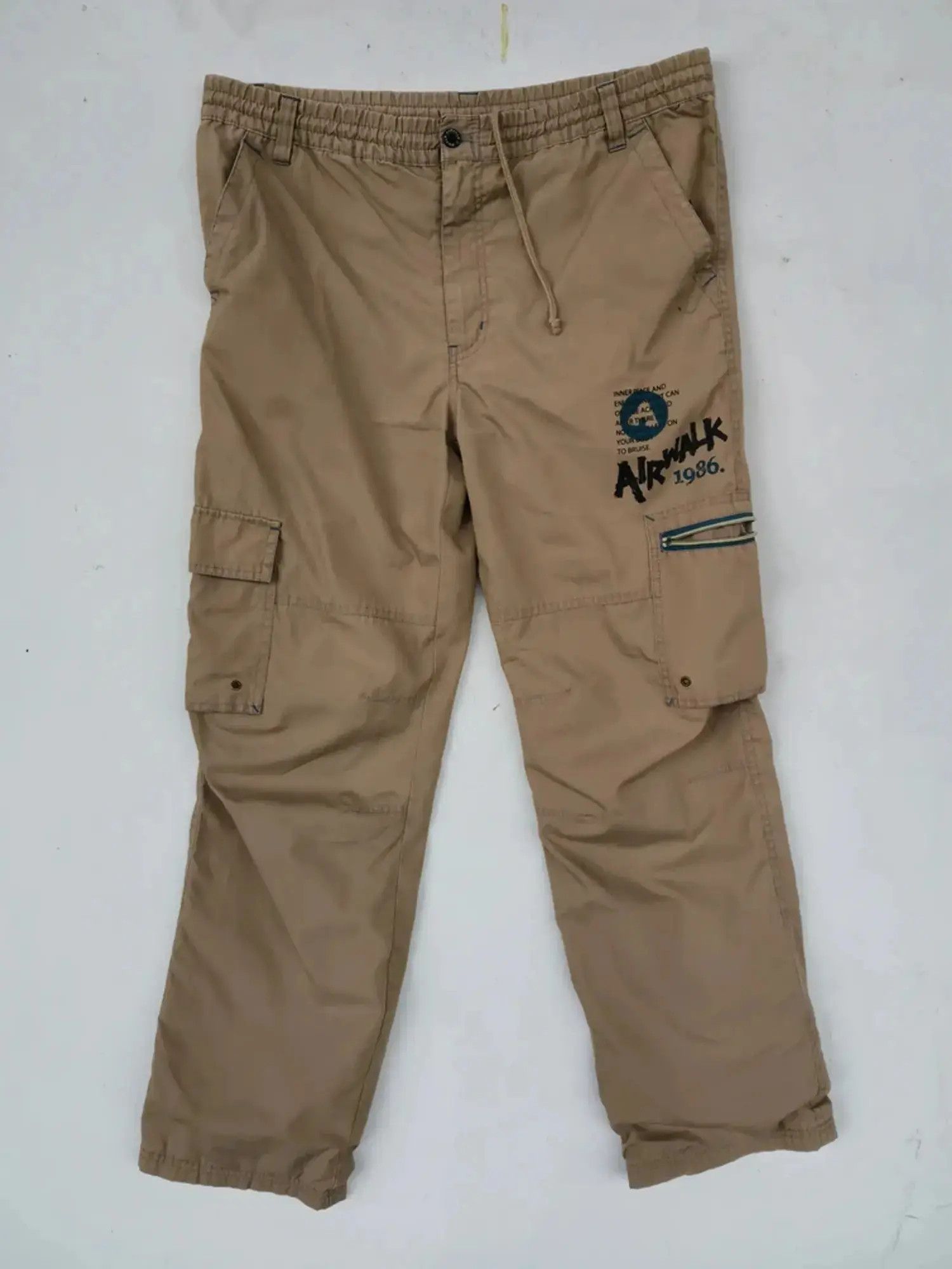 Airwalk Rare!!! Airwalk 1986 Tactical Cargo Multipocket Pants Size US 36 / EU 52 - 10 Thumbnail