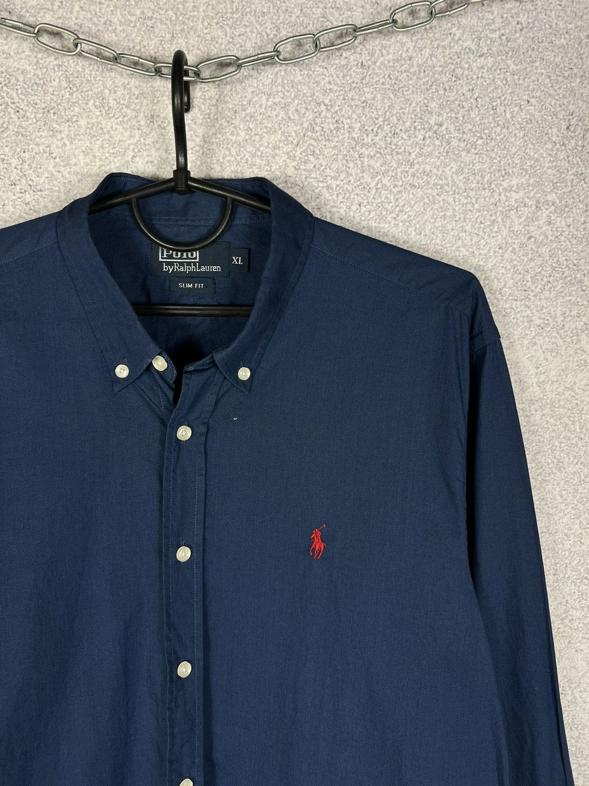 Vintage Vintage Polo Ralph Lauren Long Sleeve Shirt Size US XL / EU 56 / 4 - 2 Thumbnail