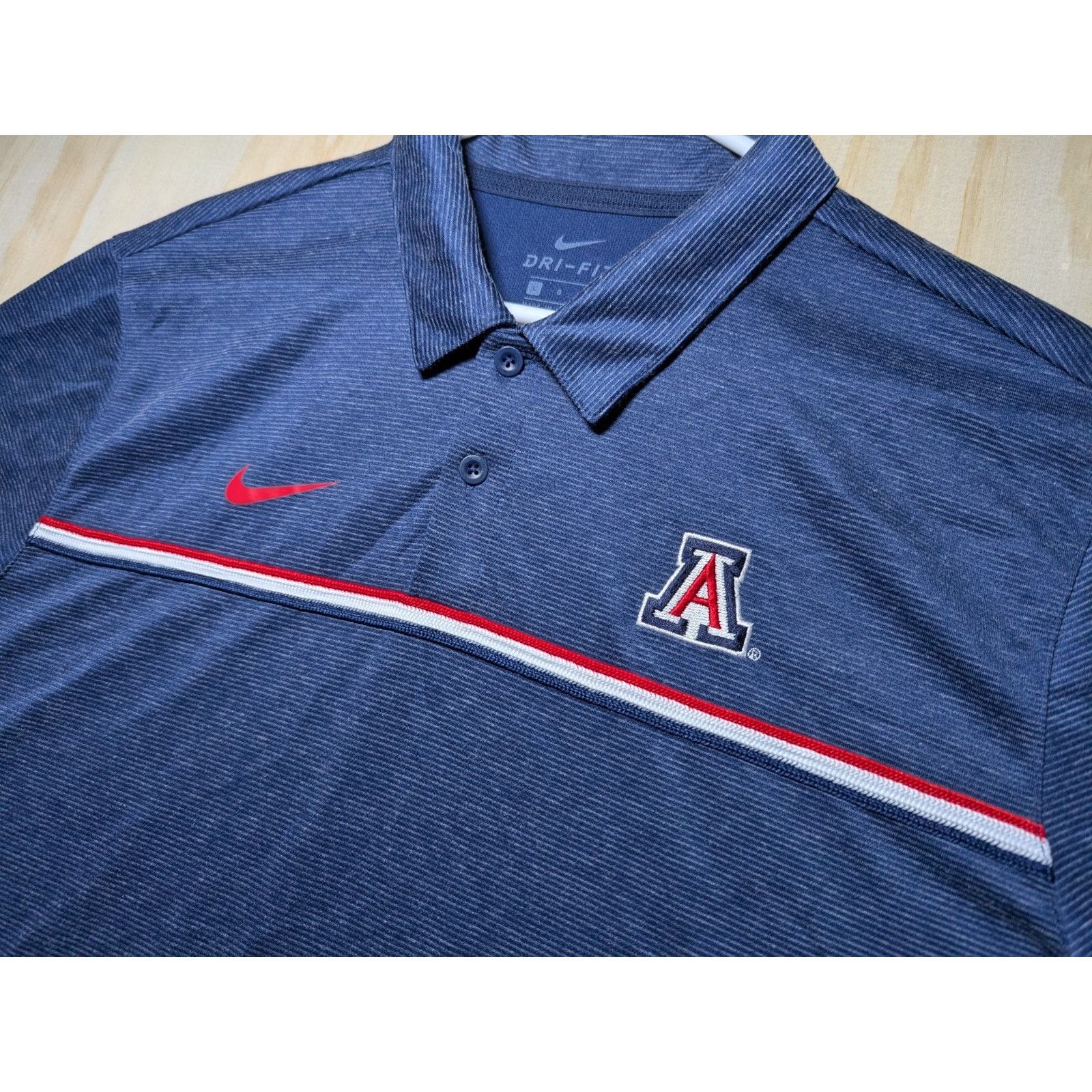 Nike Nike Men's Large Arizona Wildcats Polo Shirt On-Field Size US L / EU 52-54 / 3 - 4 Thumbnail