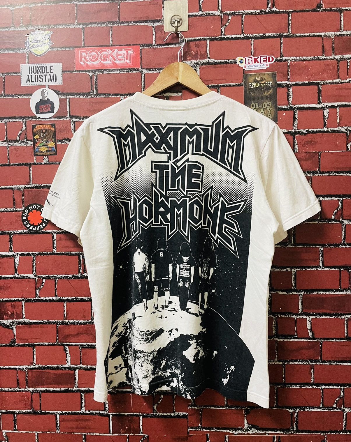 Band Tees MAXIMUM THE HORMONE JAPANESE BAND HARDCORE PUNK/METAL TEE Size US M / EU 48-50 / 2 - 1 Thumbnail