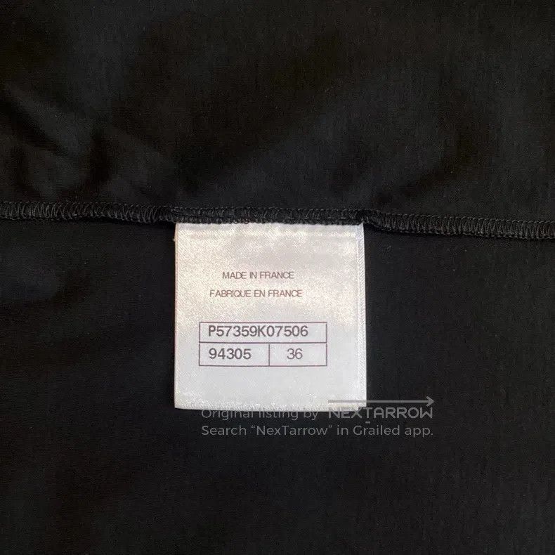 Chanel Chanel Black short sleeves Size XS / US 0-2 / IT 36-38 - 6 Thumbnail