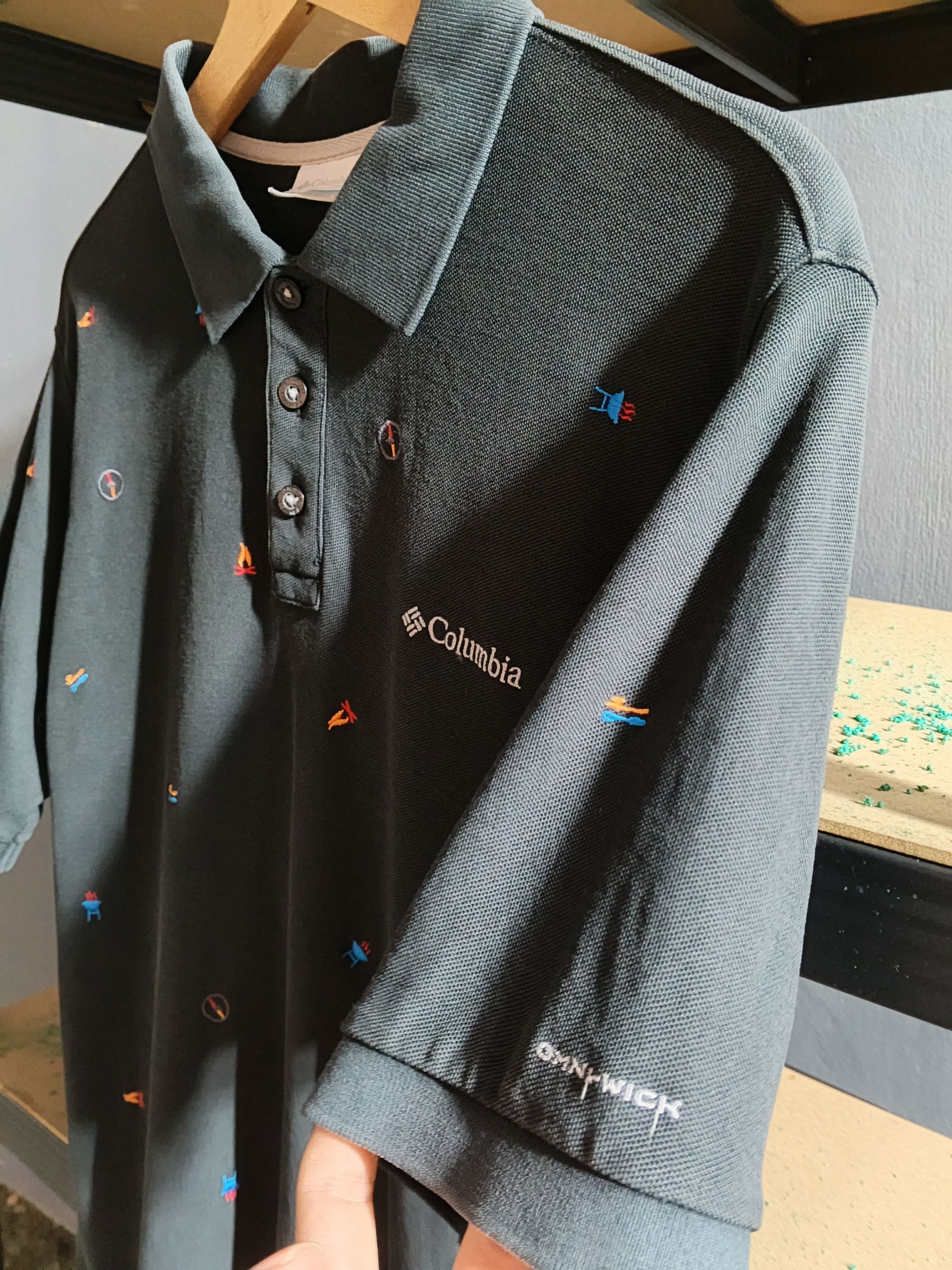 Columbia Vintage Columbia Embroided Polo Size US L / EU 52-54 / 3 - 3 Thumbnail