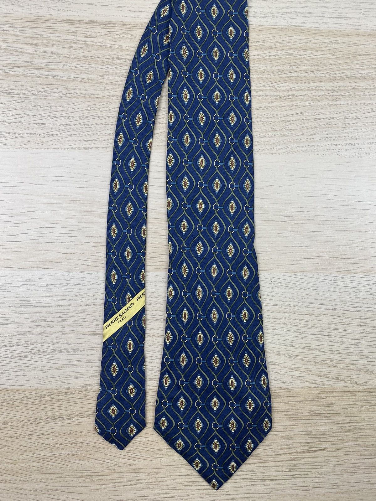 Pierre Balmain Pierre Balmain Silk Tie T84 Size ONE SIZE - 4 Thumbnail