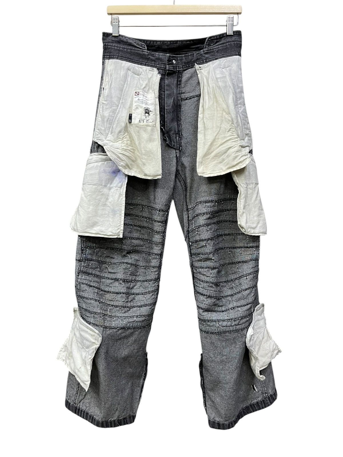 Julius RARE Nuke Pre-Julius Tactical Panel Zip Cargo Denim Archive Size US 28 / EU 44 - 16 Thumbnail