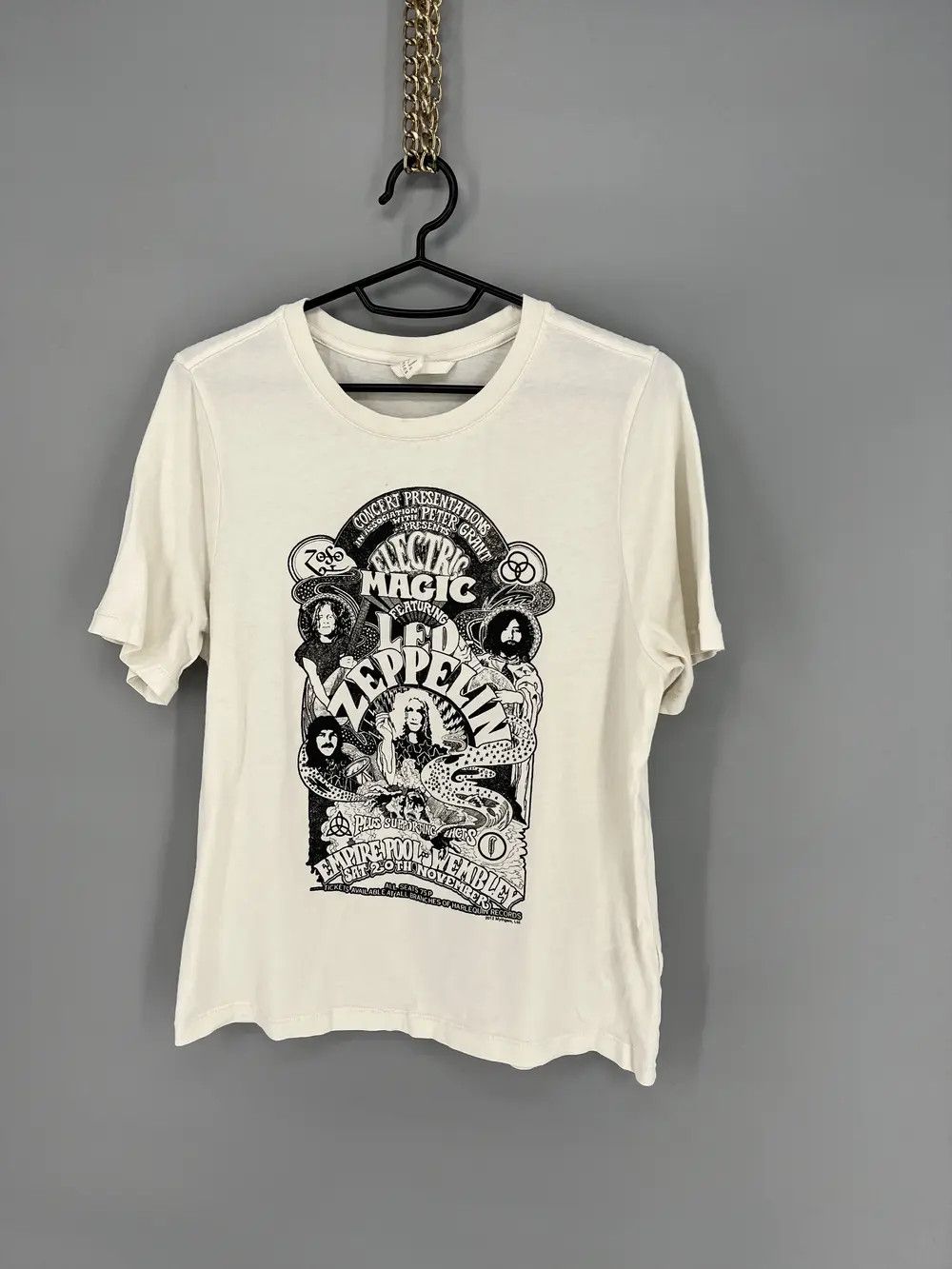 Band Tees Vintage Y2K Electric Magic Led Zeppelin Womens Tee Size US S / EU 44-46 / 1 - 3 Thumbnail