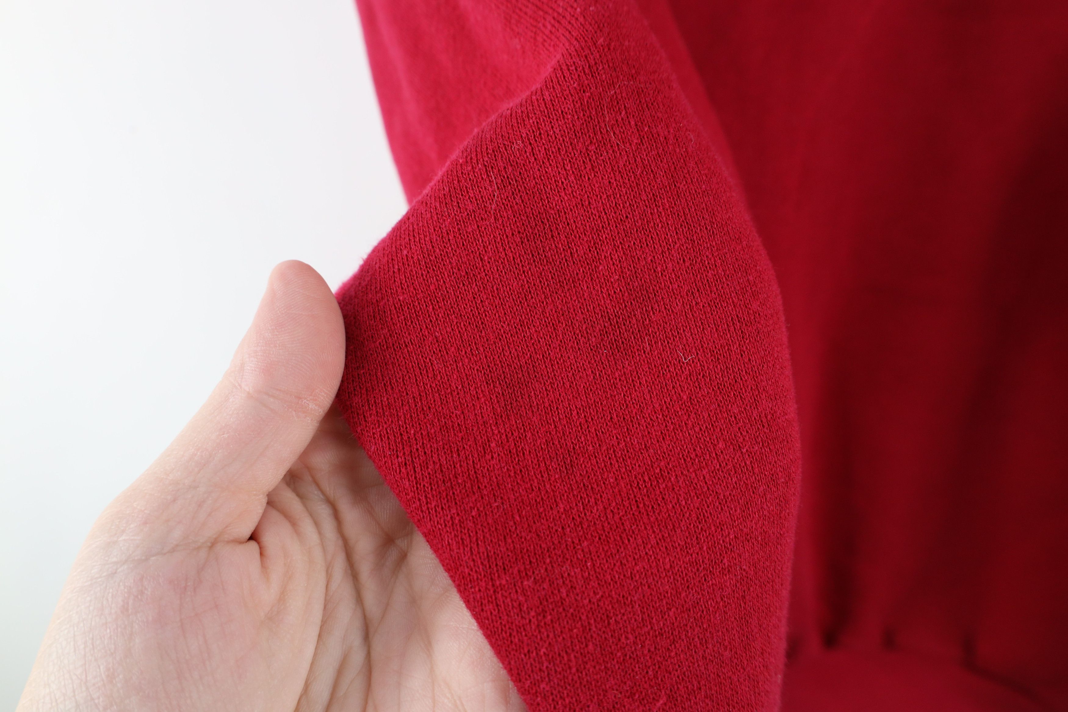 Vintage Vintage 70s Streetwear Raglan Crewneck Sweatshirt Red USA Size US L / EU 52-54 / 3 - 10 Thumbnail