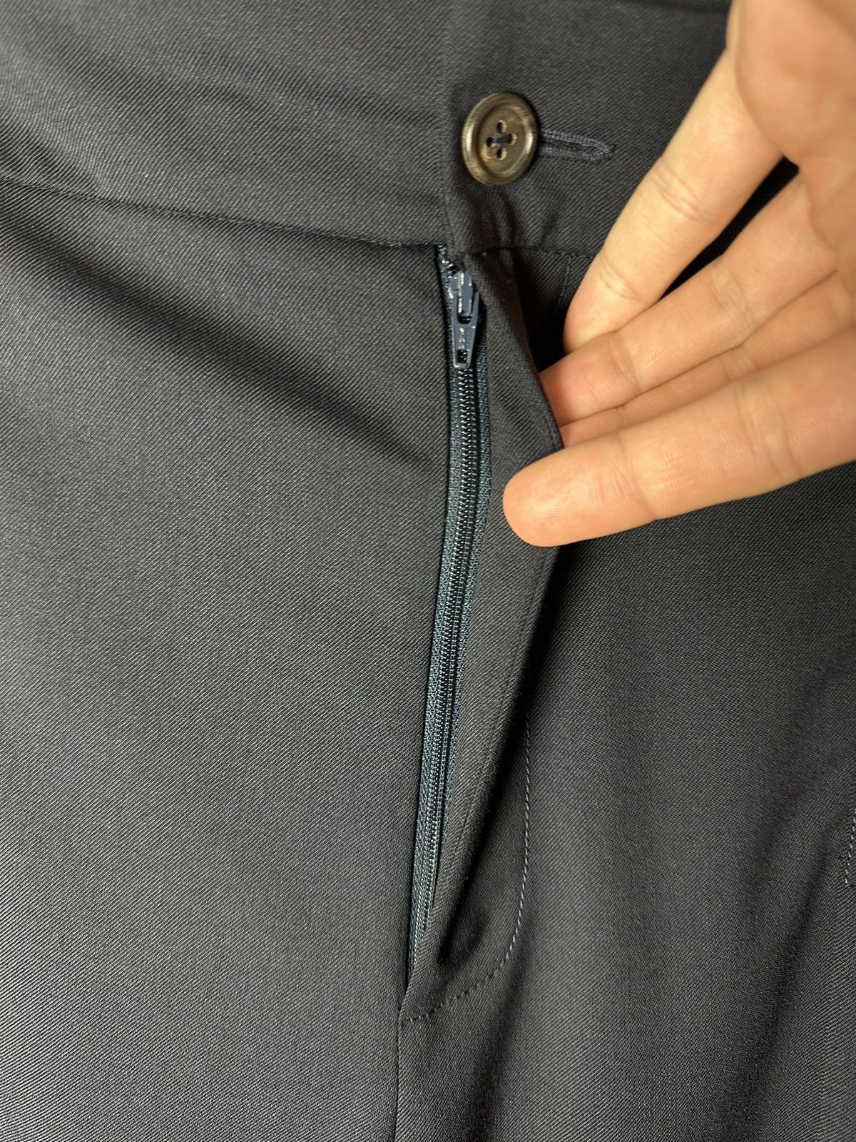 Hussein Chalayan Chalayan SS 18 Designer Mesh Insert Woollen Pants Size 52 Size US 36 / EU 52 - 9 Thumbnail