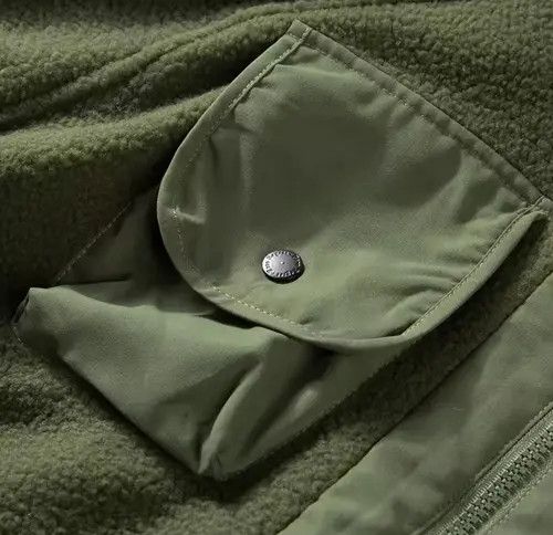 Vintage Streetwear Outdoor Fleece Cargo Multi Pockets Coat Jacket Size US XL / EU 56 / 4 - 4 Thumbnail
