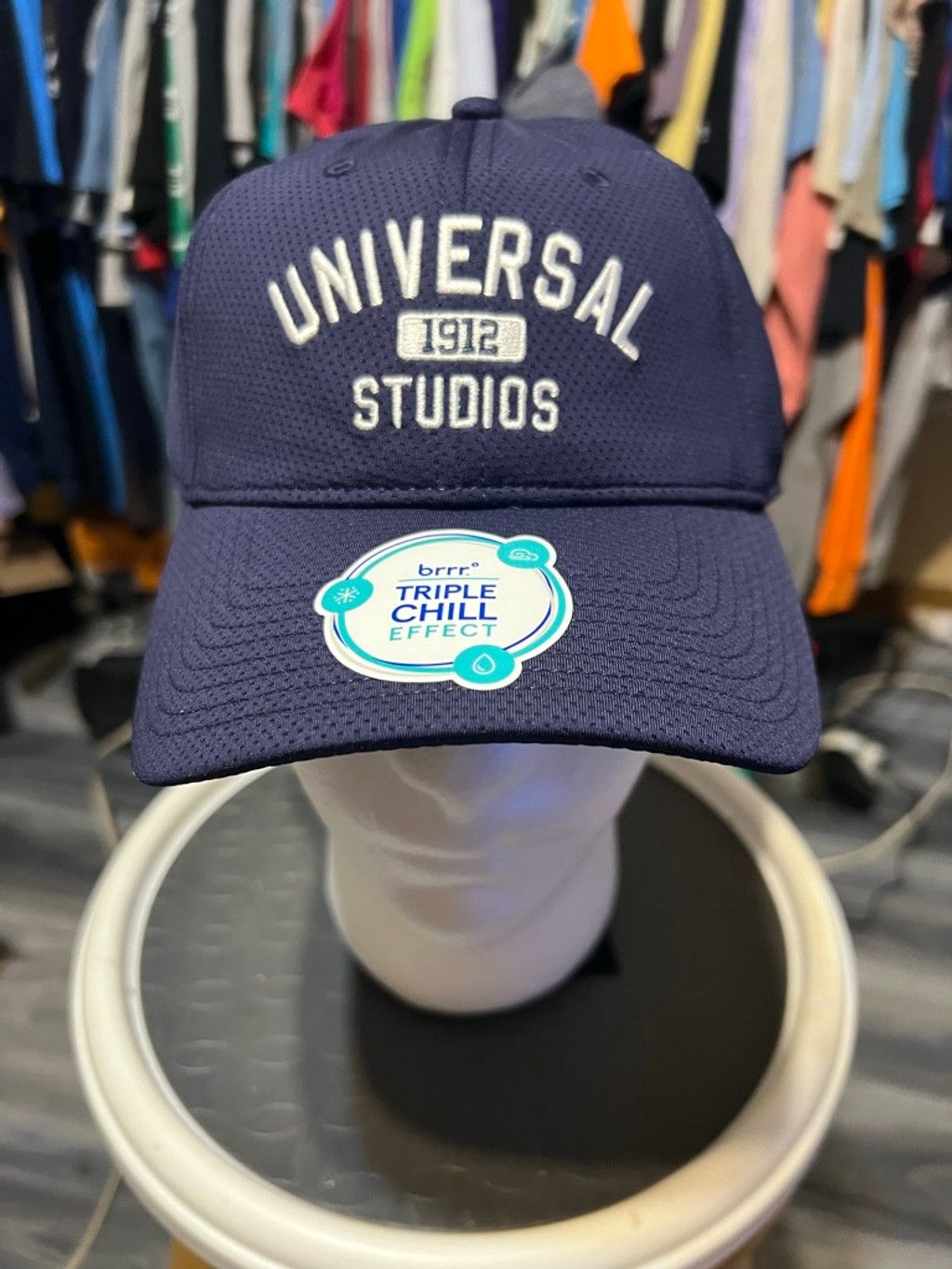 The Game Unisex The Game Universal Studios Baseball Cap Navy/White Size ONE SIZE - 1 Thumbnail