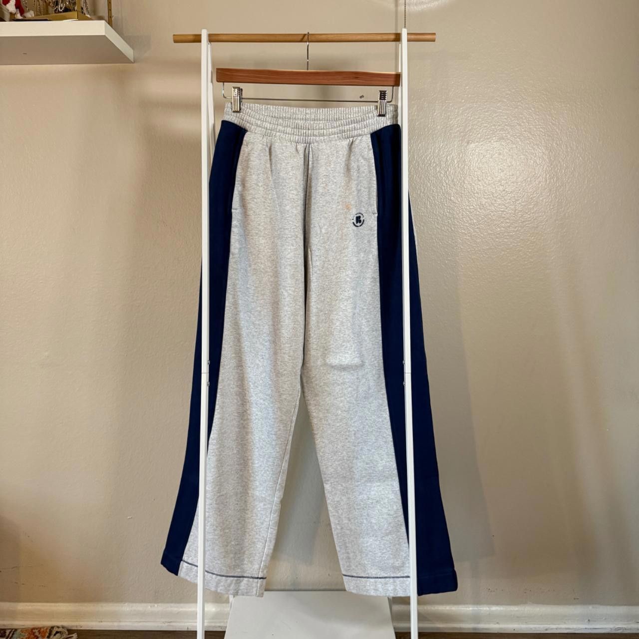 Designer grey and blue BO + TEE sweat pants Size 32" / US 10 / IT 46 - 2 Thumbnail