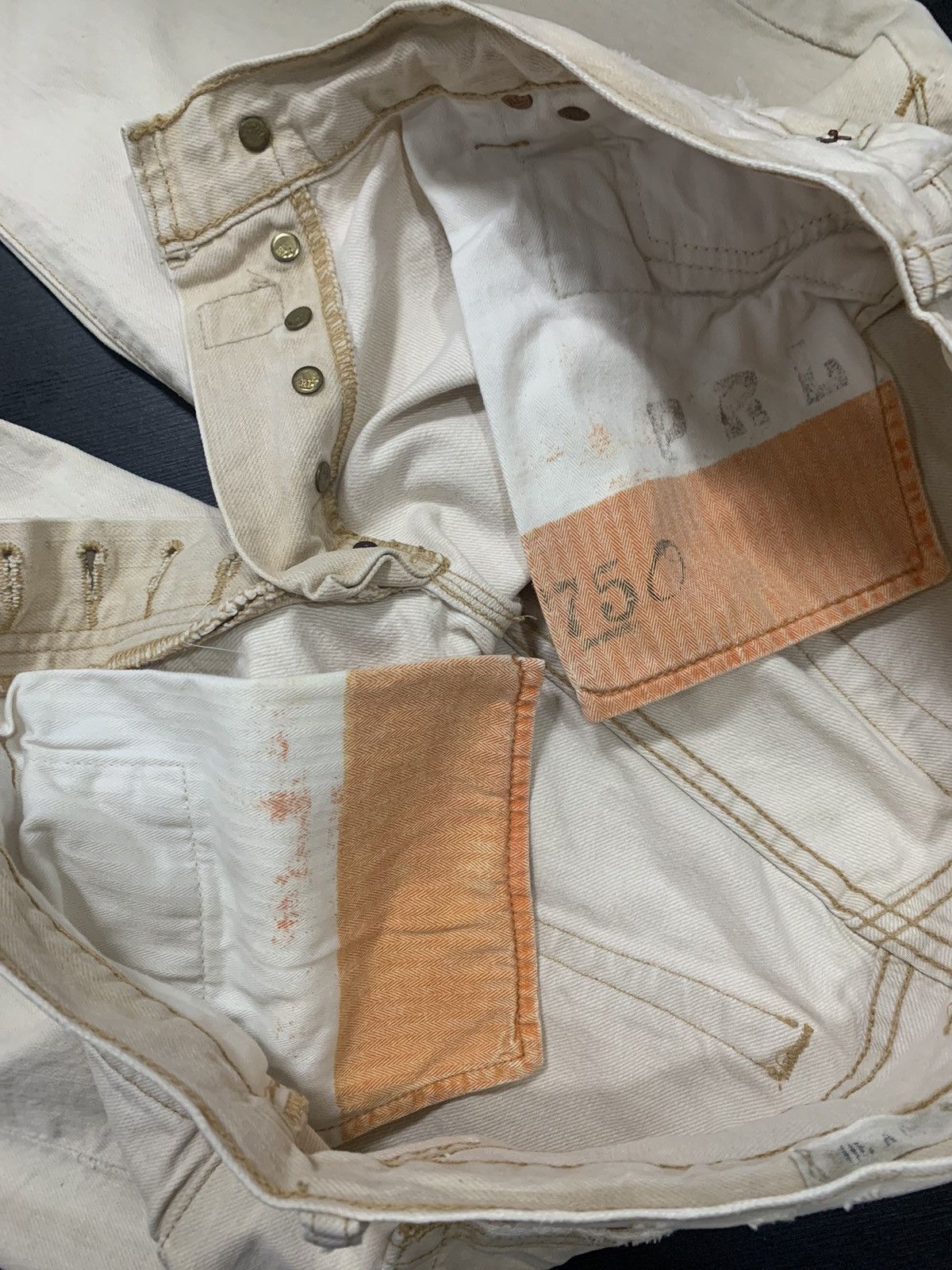 Polo Ralph Lauren × Ralph Lauren Ralph Lauren Bootcut Distressed Denim Size US 31 - 15 Thumbnail