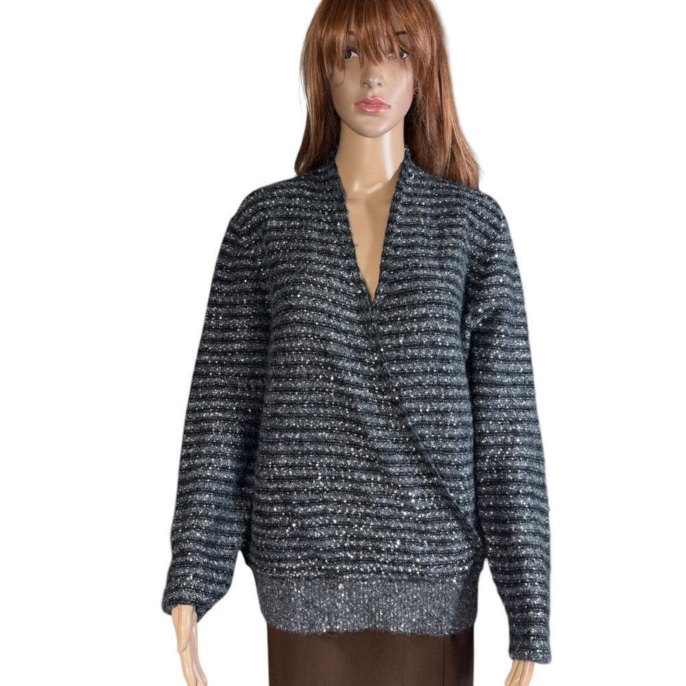 J.McLaughlin NWT New J.McLaughlin Gretta Glitter Merino Wool Blend Sweat Size M / US 6-8 / IT 42-44 - 3 Thumbnail