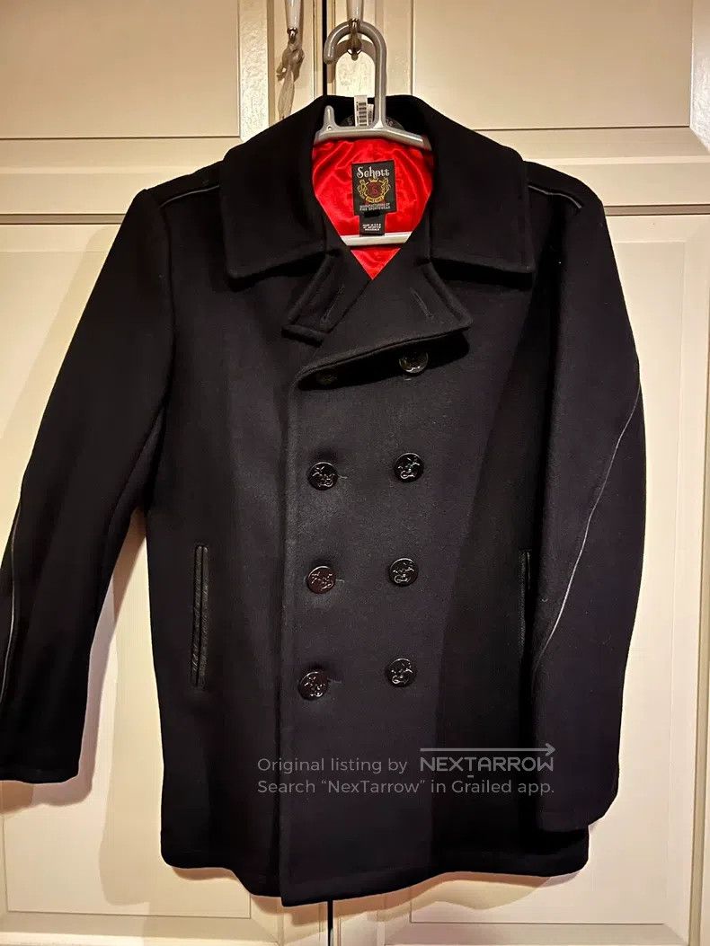 Other Classic men's navy woolen coat coat Size US XL / EU 56 / 4 - 1 Thumbnail