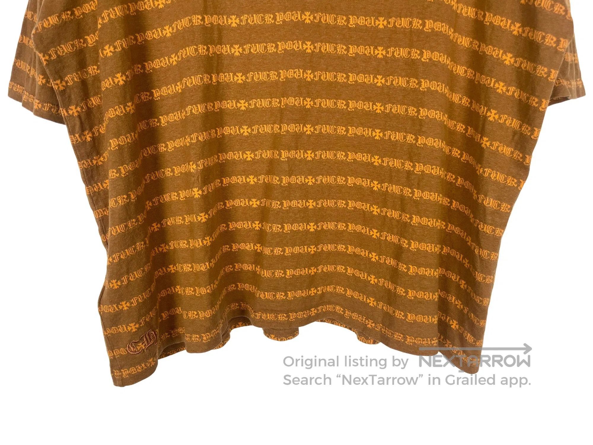 Chrome Hearts CHROME HEARTS Sanskrit Stripe Full Print Short Sleeve Size US L / EU 52-54 / 3 - 4 Thumbnail