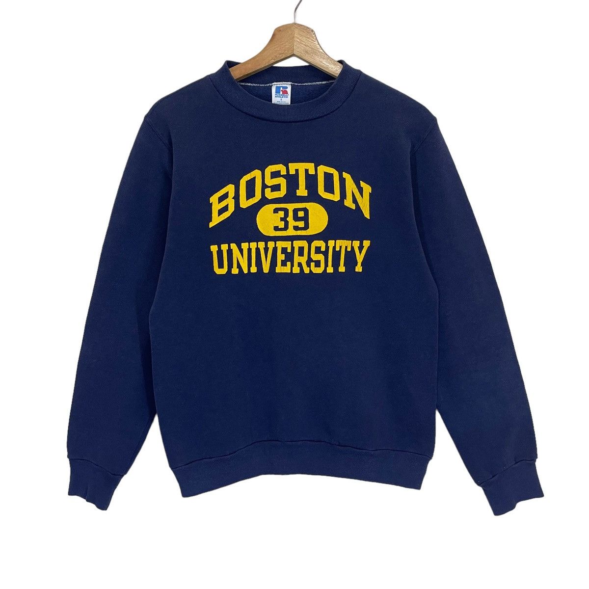 Russell Athletic Vintage Boston University Big Logo Sweatshirt Size S Size US S / EU 44-46 / 1 - 1 Thumbnail