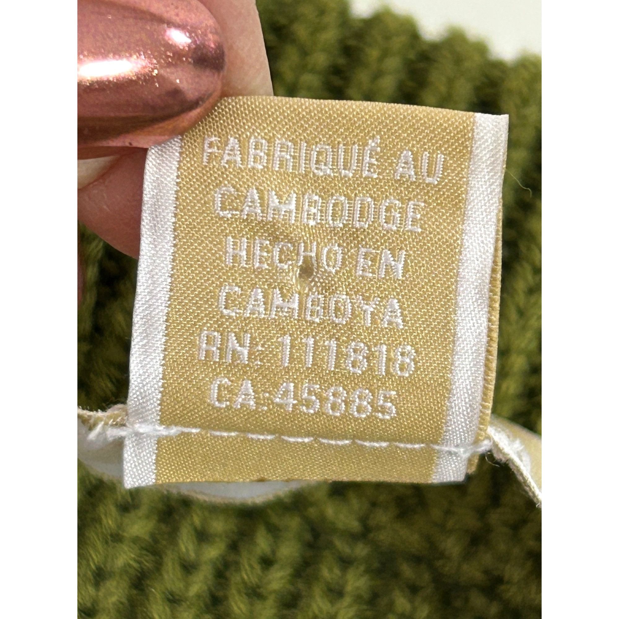 Michael Kors Michael Kors Green Sweater L Short Sleeve Crewneck Ribbed Go Size L / US 10 / IT 46 - 6 Thumbnail