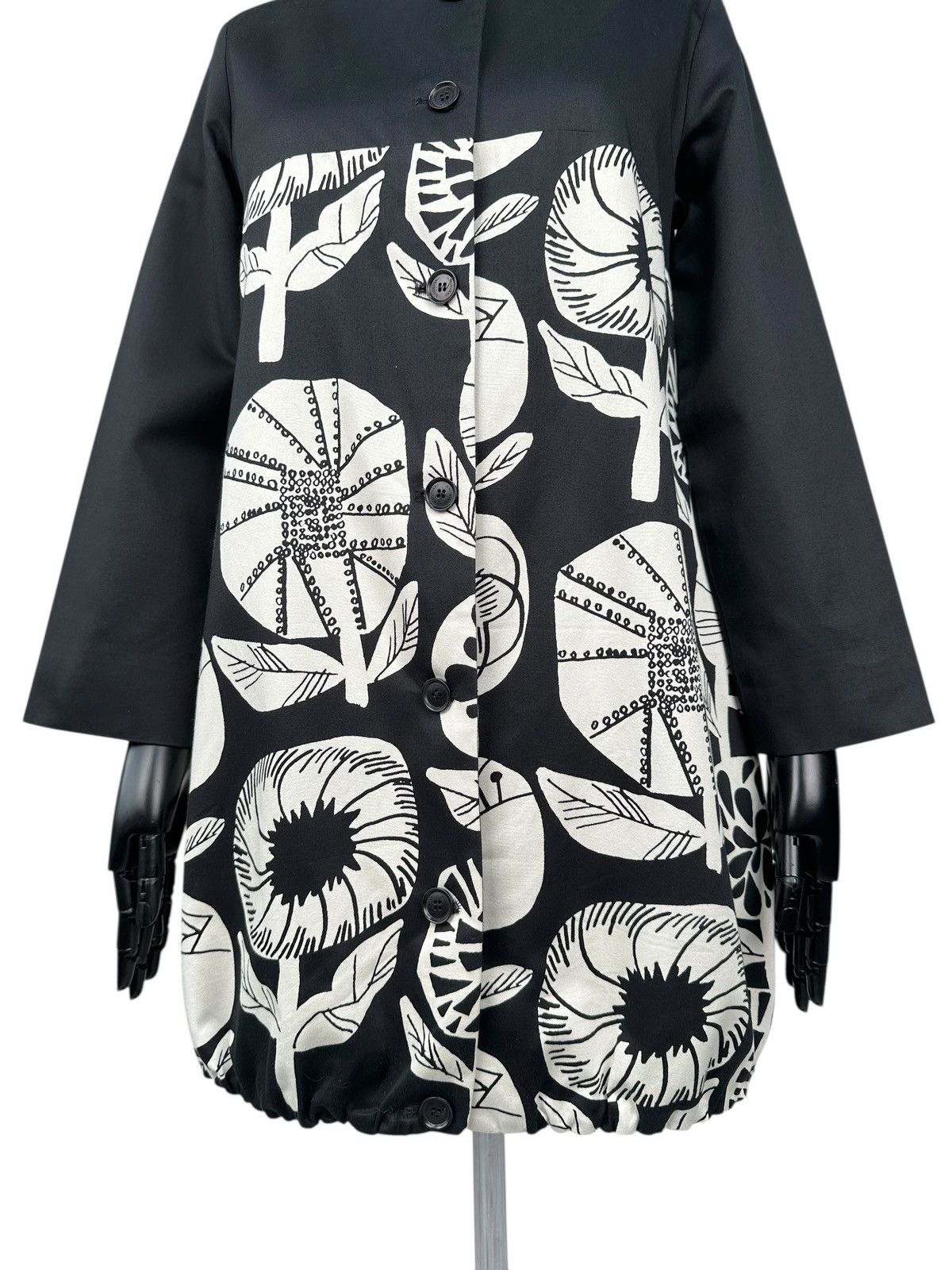 Marimekko MARIMEKKO Evinka Floral Print Light Jacket size 36 Size XS / US 0-2 / IT 36-38 - 5 Thumbnail