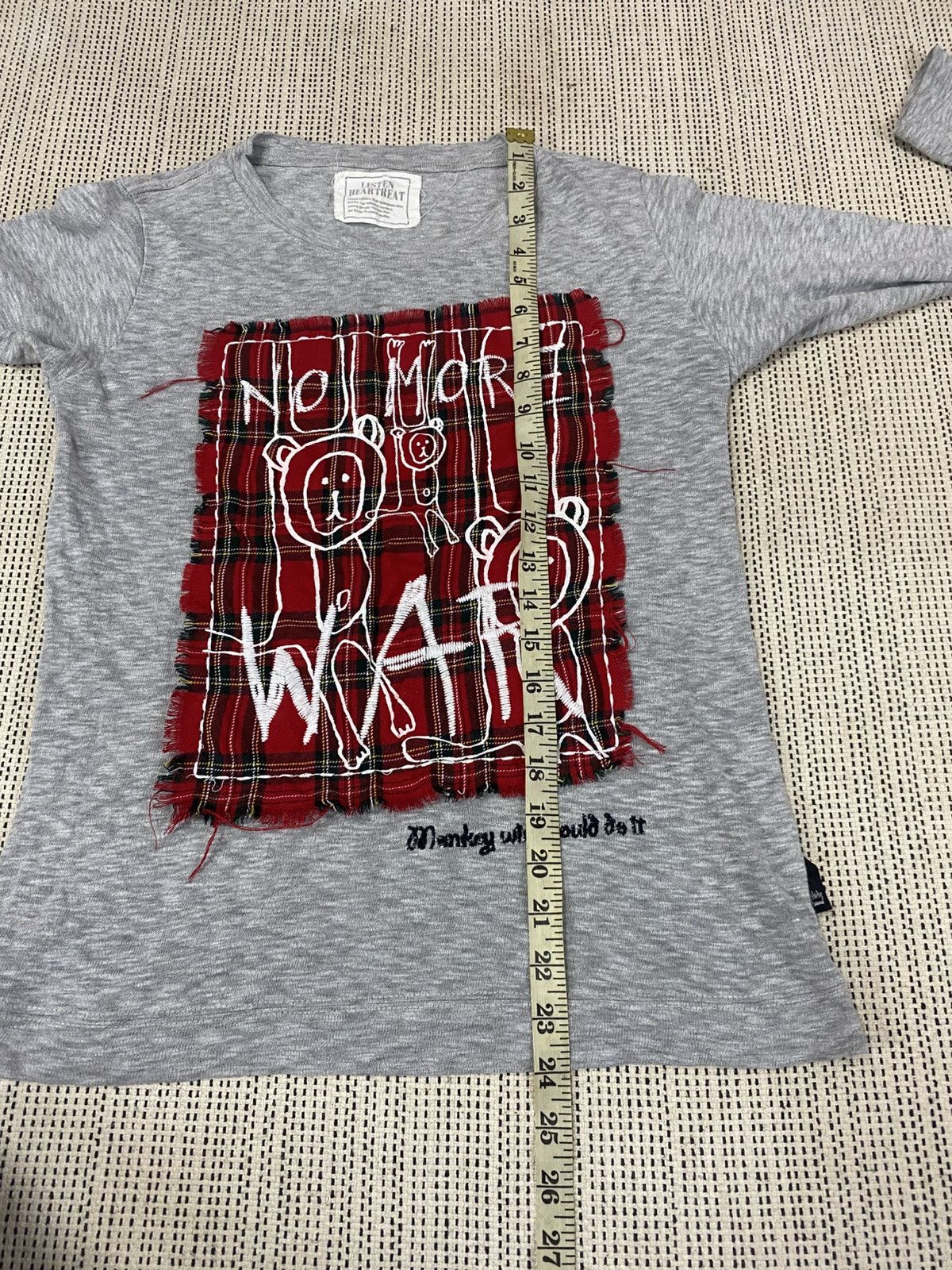 Japanese Brand Listen Heartreat Archive Graphic Tee Hype Rare Size S / US 4 / IT 40 - 11 Thumbnail