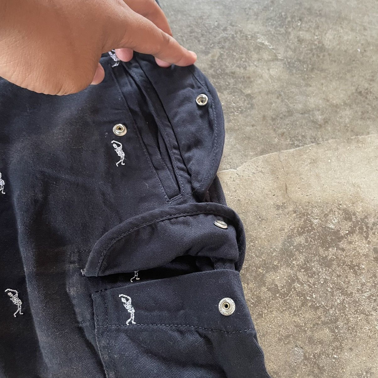 Designer × Japanese Brand × Vintage 🔥Mark & Lona 8 Pockets Tactical Sun Faded Cargo Shorts Pants Size US 30 / EU 46 - 7 Thumbnail