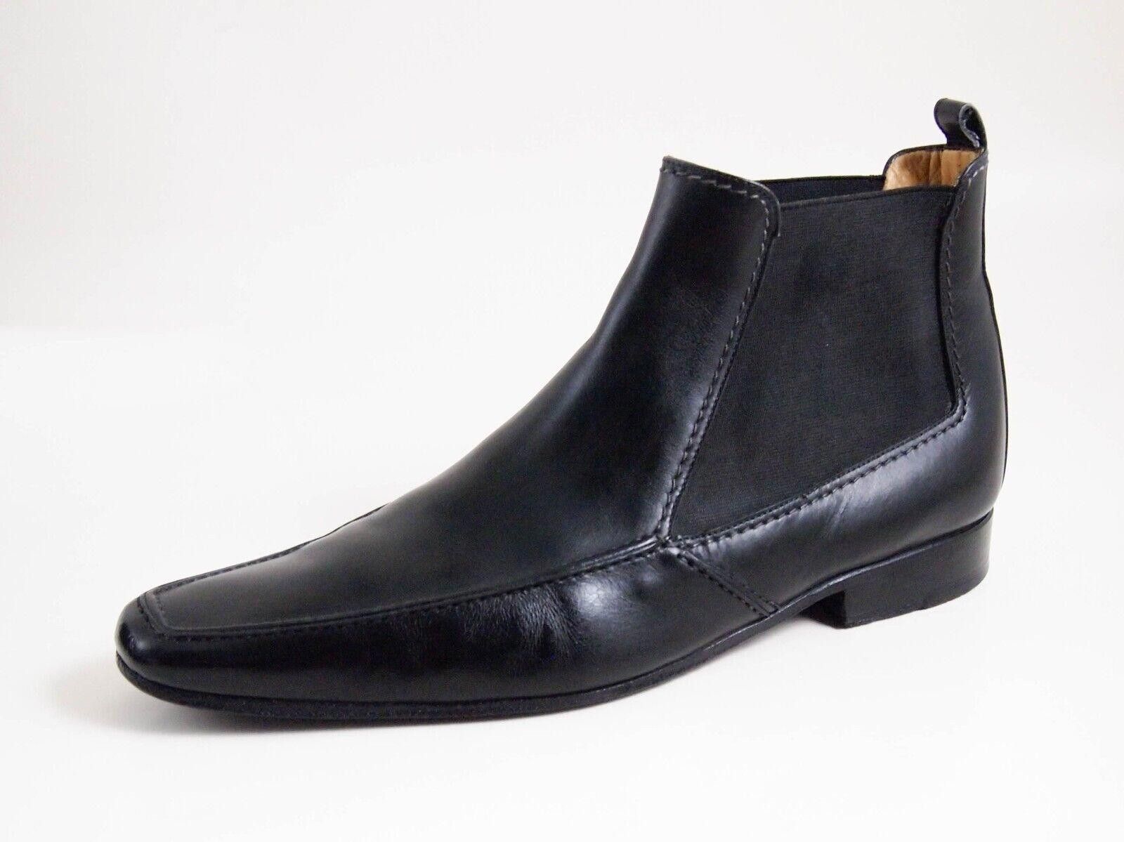 YSL Saint Laurent Chelsea Boots Black Mens US 7 EU 40
