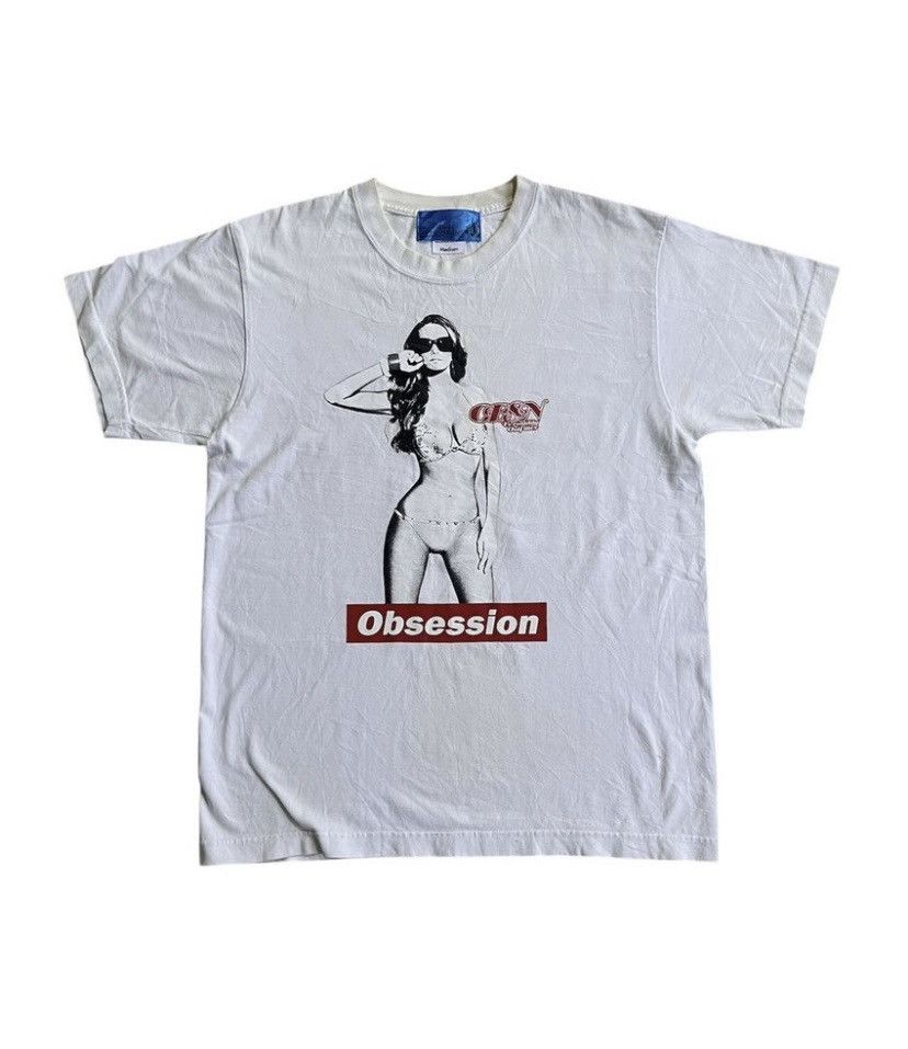 Hot Model Sex × Hysteric Glamour × Japanese Brand JAPANASE Y2K OBSESSION POEM TEE Size US M / EU 48-50 / 2 - 1 Thumbnail
