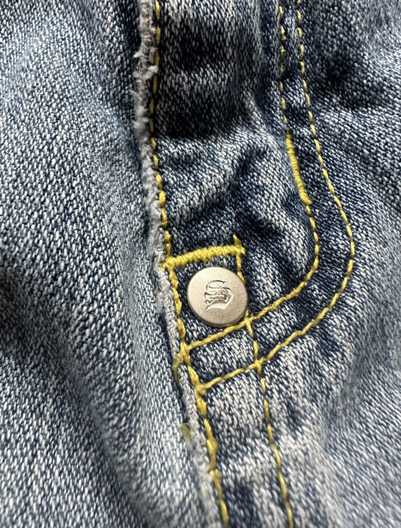 Southpole Vintage Y2K Southpole Embroidered Baggy Denim Jeans Size US 36 / EU 52 - 9 Thumbnail