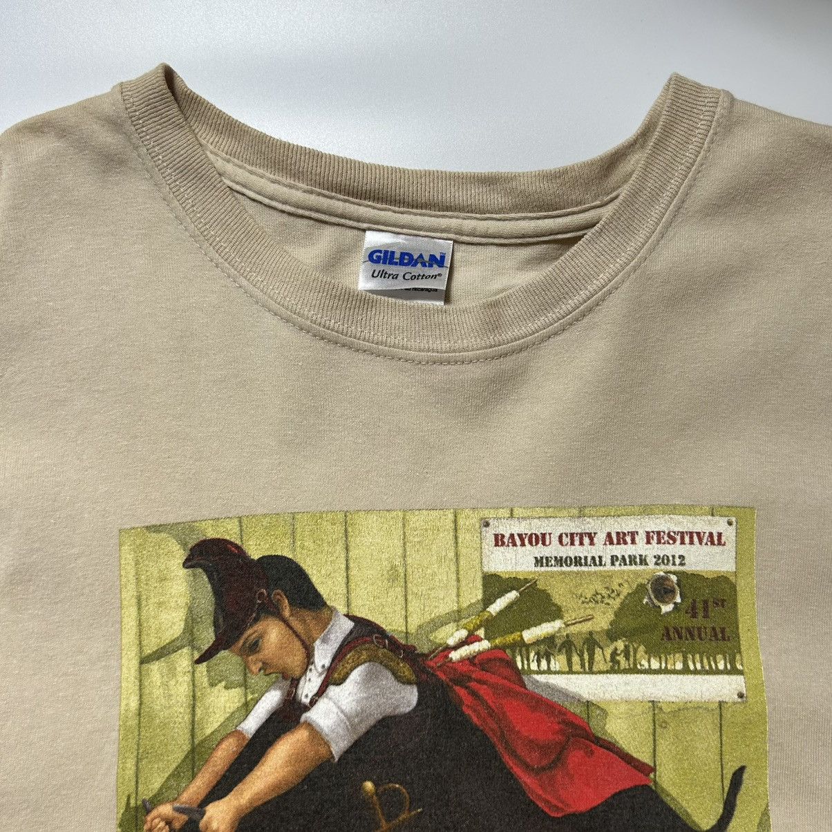 Vintage Vintage Bayou City Art Festival T-Shirt Size US XL / EU 56 / 4 - 3 Thumbnail