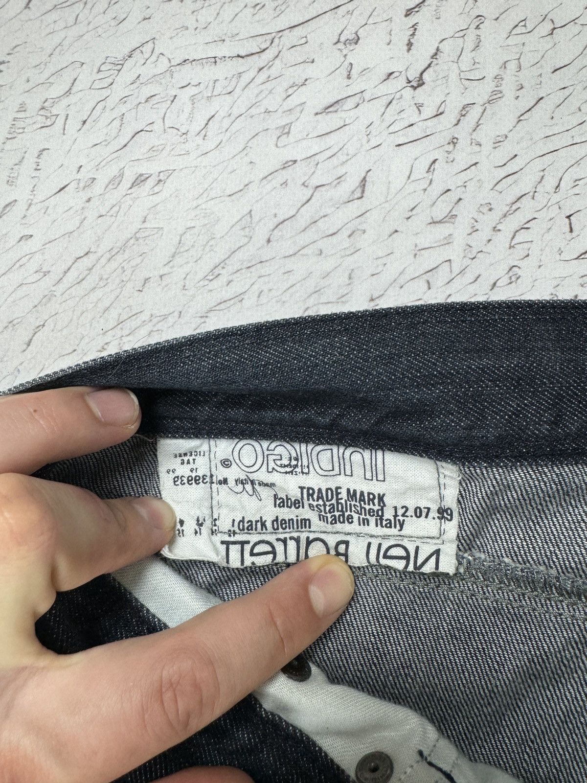 Neil Barrett Neil Barrett Indigo dark straight denim jeans zip pocket Size US 34 / EU 50 - 13 Thumbnail