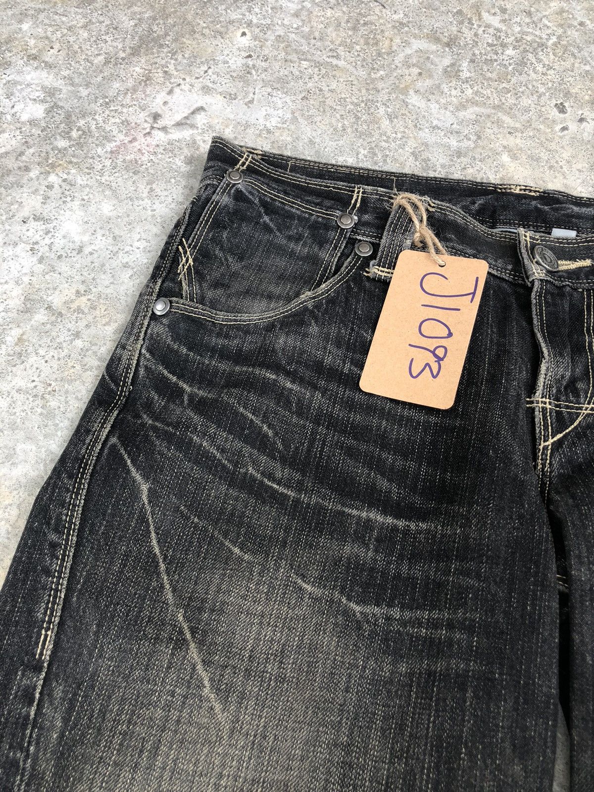Levi's Y2k Levis Engineered Flared Jeans Distressed Jeans Size US 30 / EU 46 - 14 Thumbnail