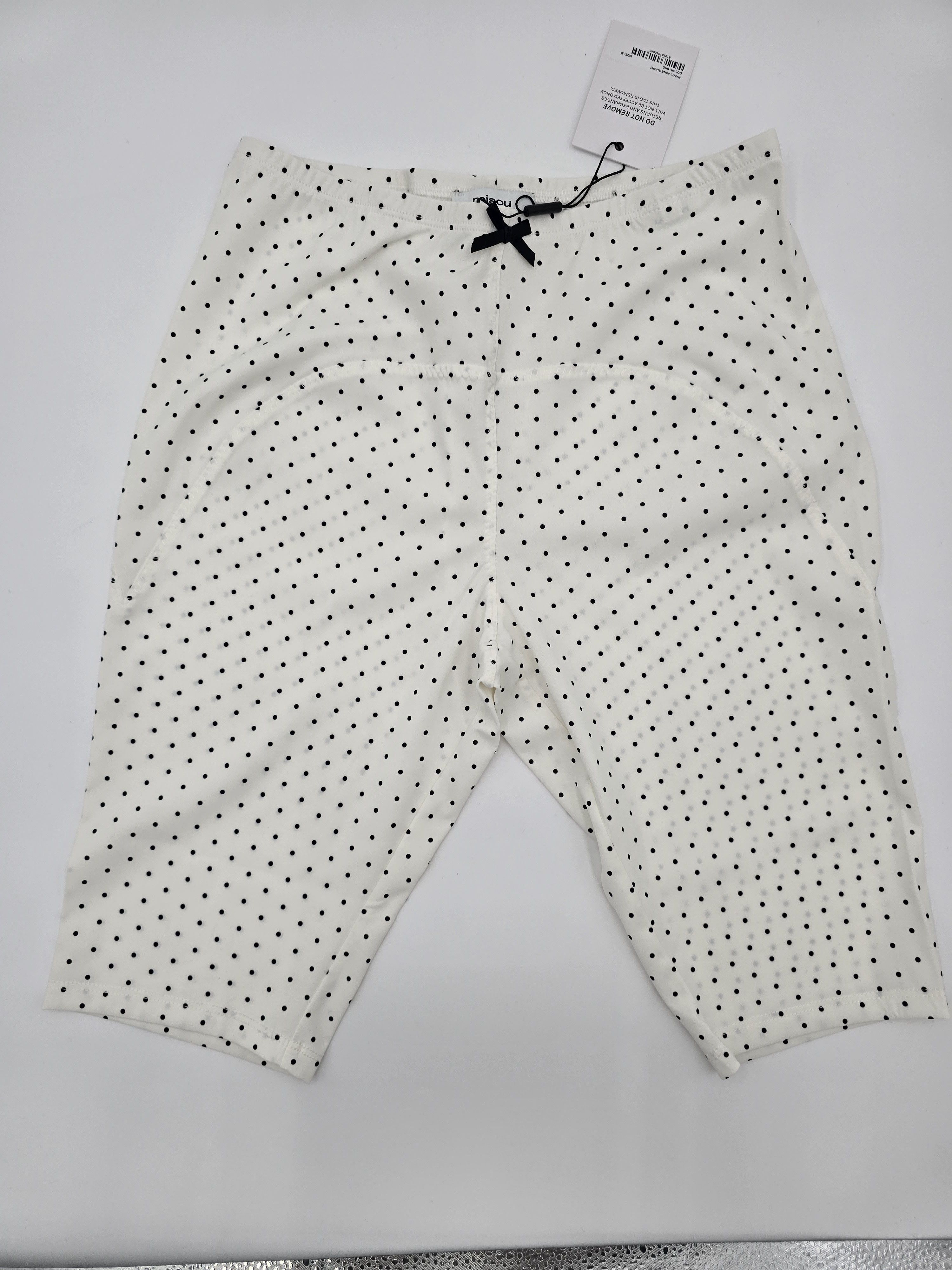 Miaou Miaou Jane Short - Black Polka Dot Size 28" / US 6 / IT 42 - 4 Thumbnail