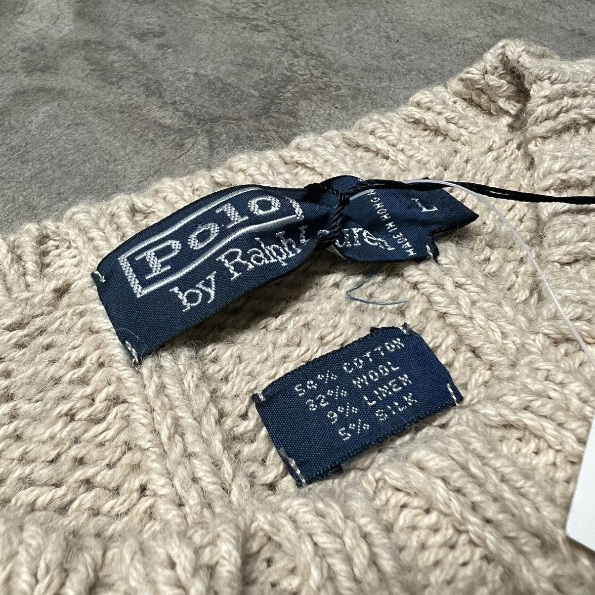 Polo Ralph Lauren × Ralph Lauren × Vintage Vintage 2000’s Polo Ralph Lauren Essential Knitted Sweater Size US L / EU 52-54 / 3 - 7 Thumbnail