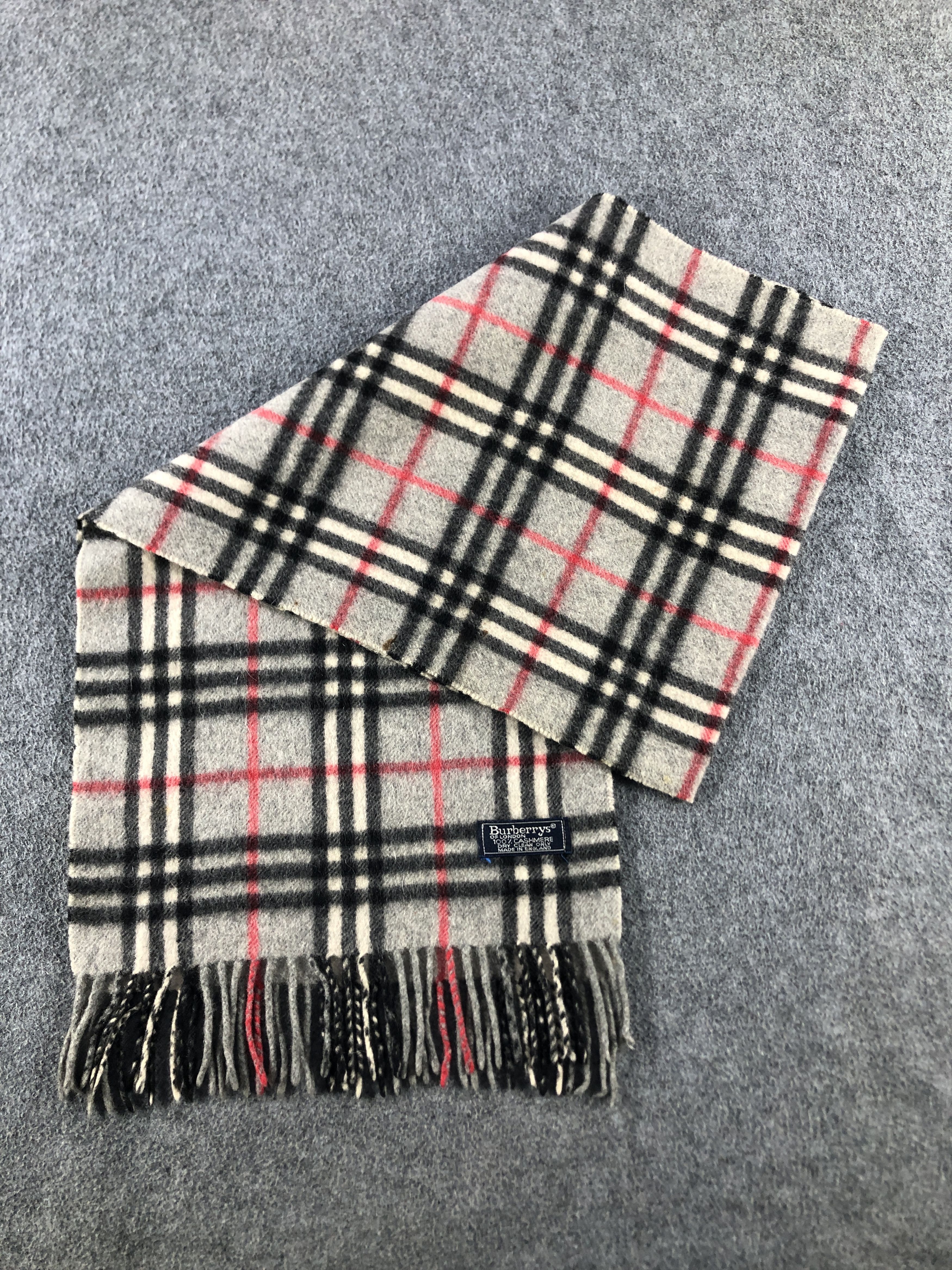 Burberry Burberry Cashmere Scarf / Muffler / Neckwear P721 Size ONE SIZE - 8 Thumbnail