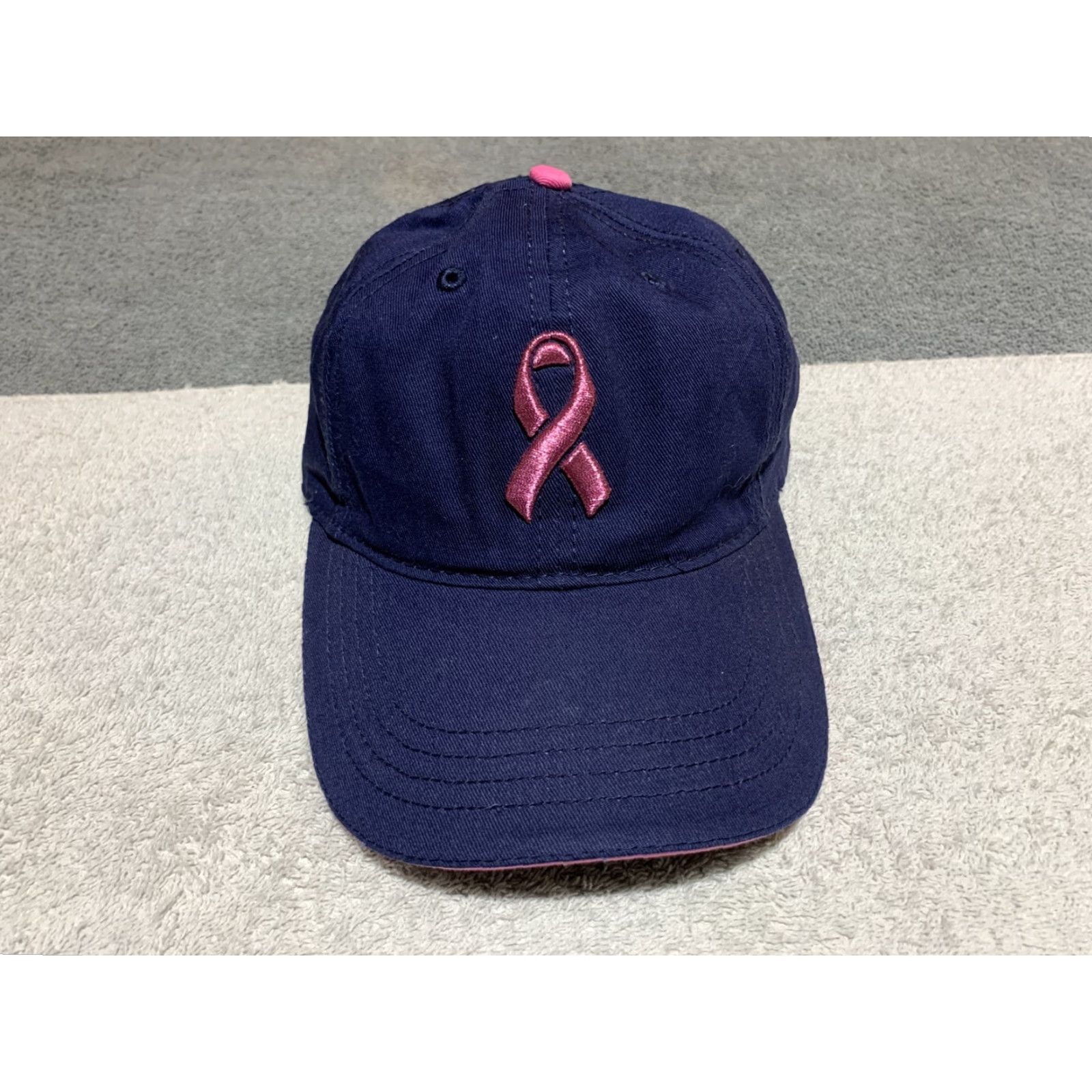 Vintage Lady Hagen Breast Cancer Baseball Cap Adjustable Gray Casual Mens Strapback Size ONE SIZE - 8 Thumbnail