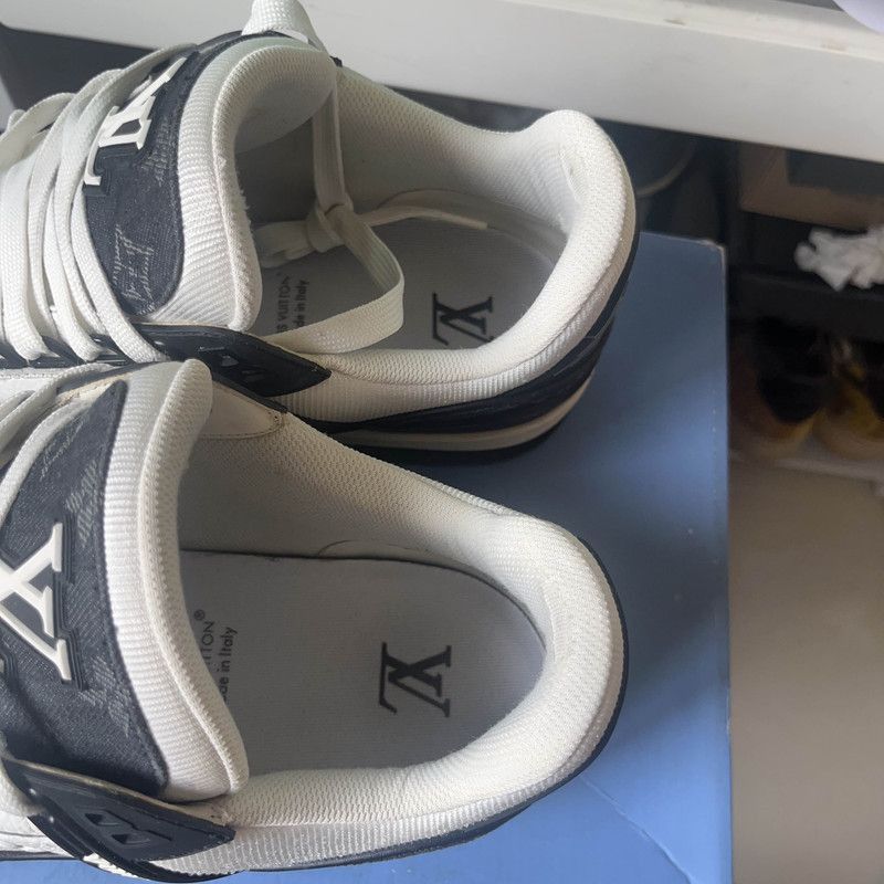 Louis Vuitton Louis Vuitton Panda Print Low-Top Fashion Sneakers -2508 Size US 9.5 / EU 42-43 - 4 Thumbnail