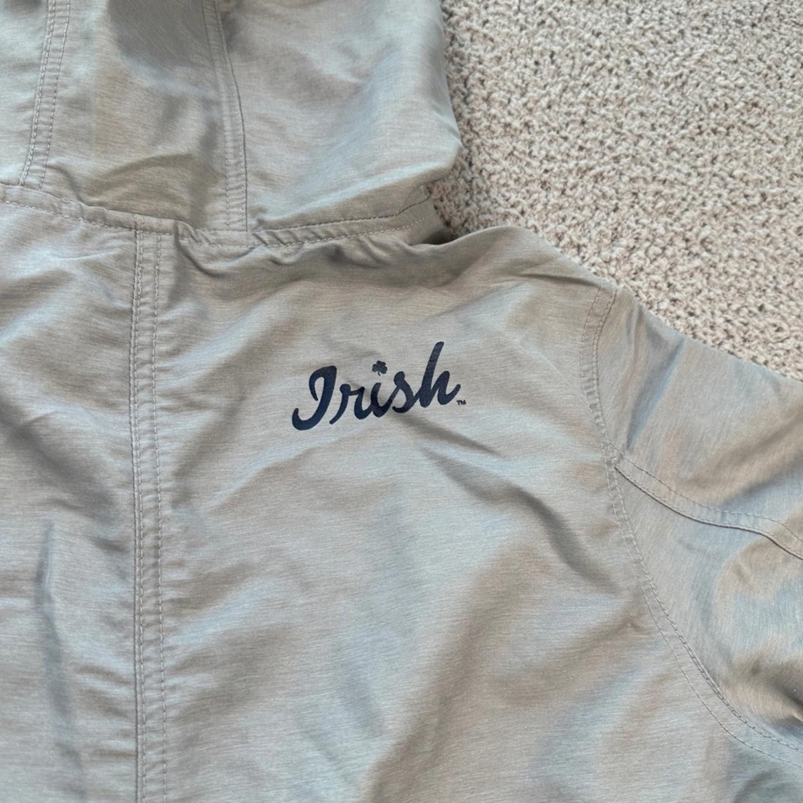 Under Armour Under Armour Notre Dame Fighting Irish Womens Anorak Jacket Size M / US 6-8 / IT 42-44 - 5 Thumbnail