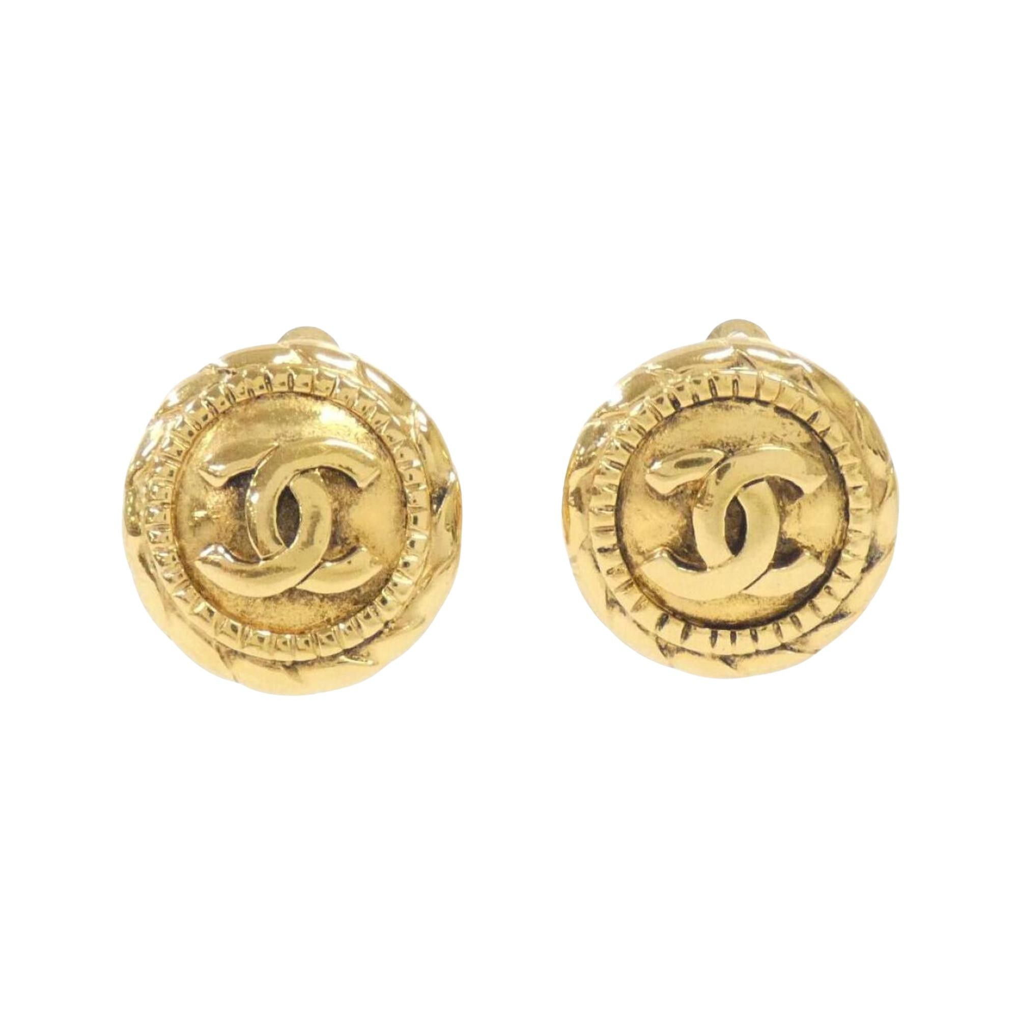 Chanel Chanel Coco Mark earring Size ONE SIZE - 1 Thumbnail