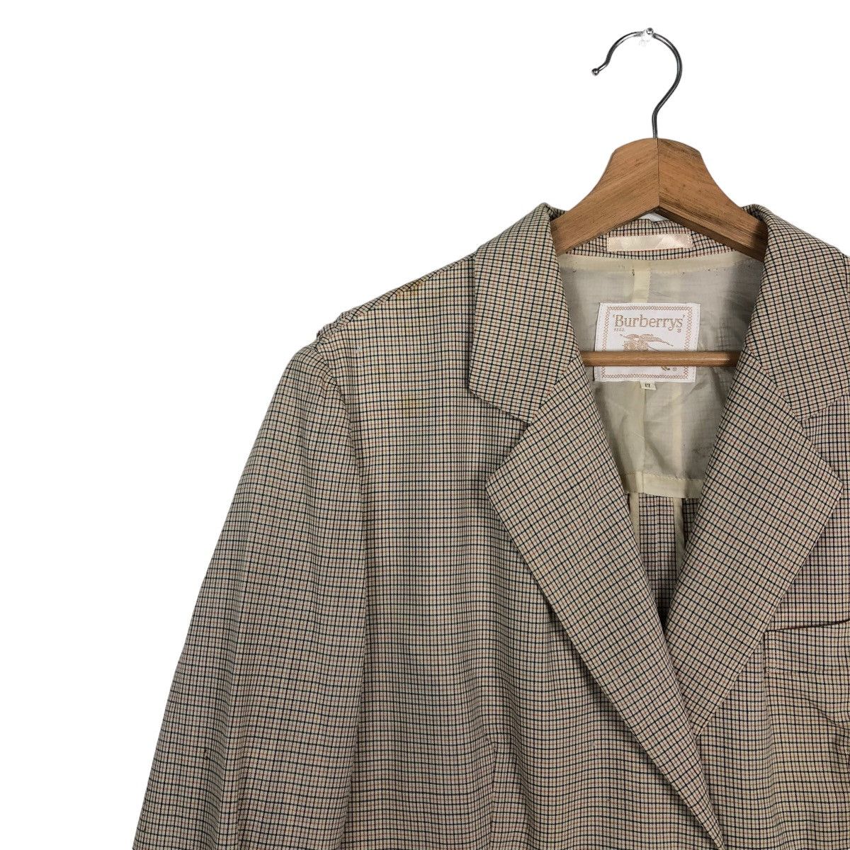 Burberry 🔥90’s Vintage Burberrys Nova Check Design Double Breast Size US M / EU 48-50 / 2 - 7 Thumbnail