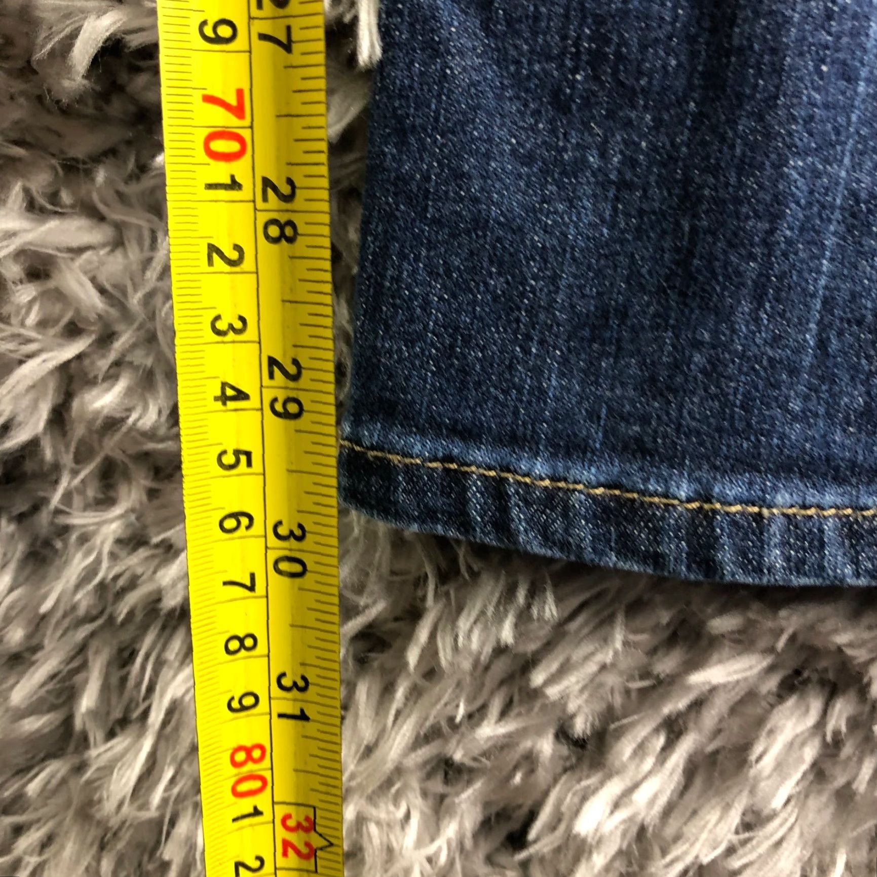 Vera Wang Vera Wang Womens Jeans Mid Rise Straight Leg 6 Medium Wash Blue Denim Size 28" / US 6 / IT 42 - 3 Thumbnail