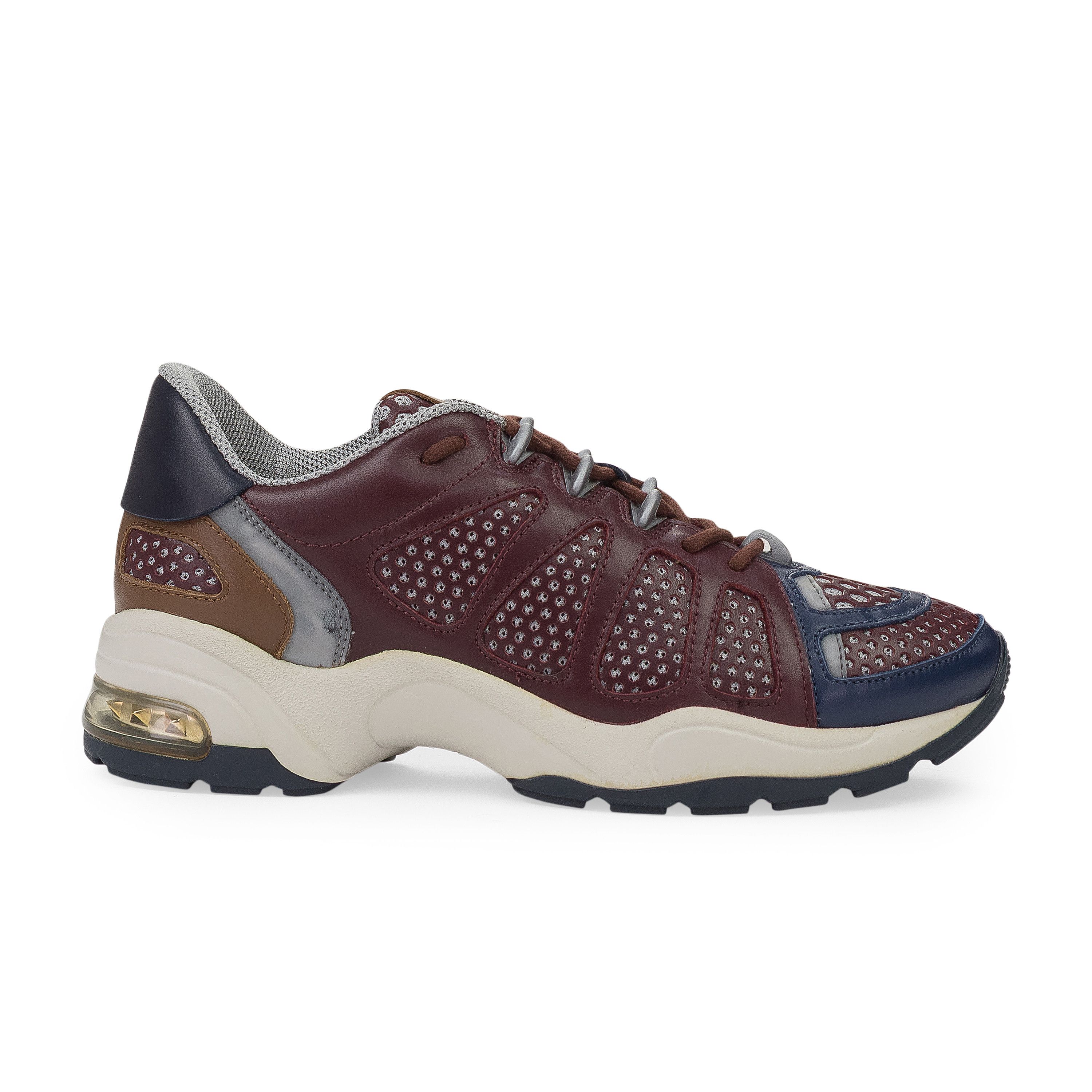 Valentino BURGUNDY/MULTICOLOR X-RAY SNEAKERS SIZE 39 Size US 6 / EU 39 - 1 Thumbnail