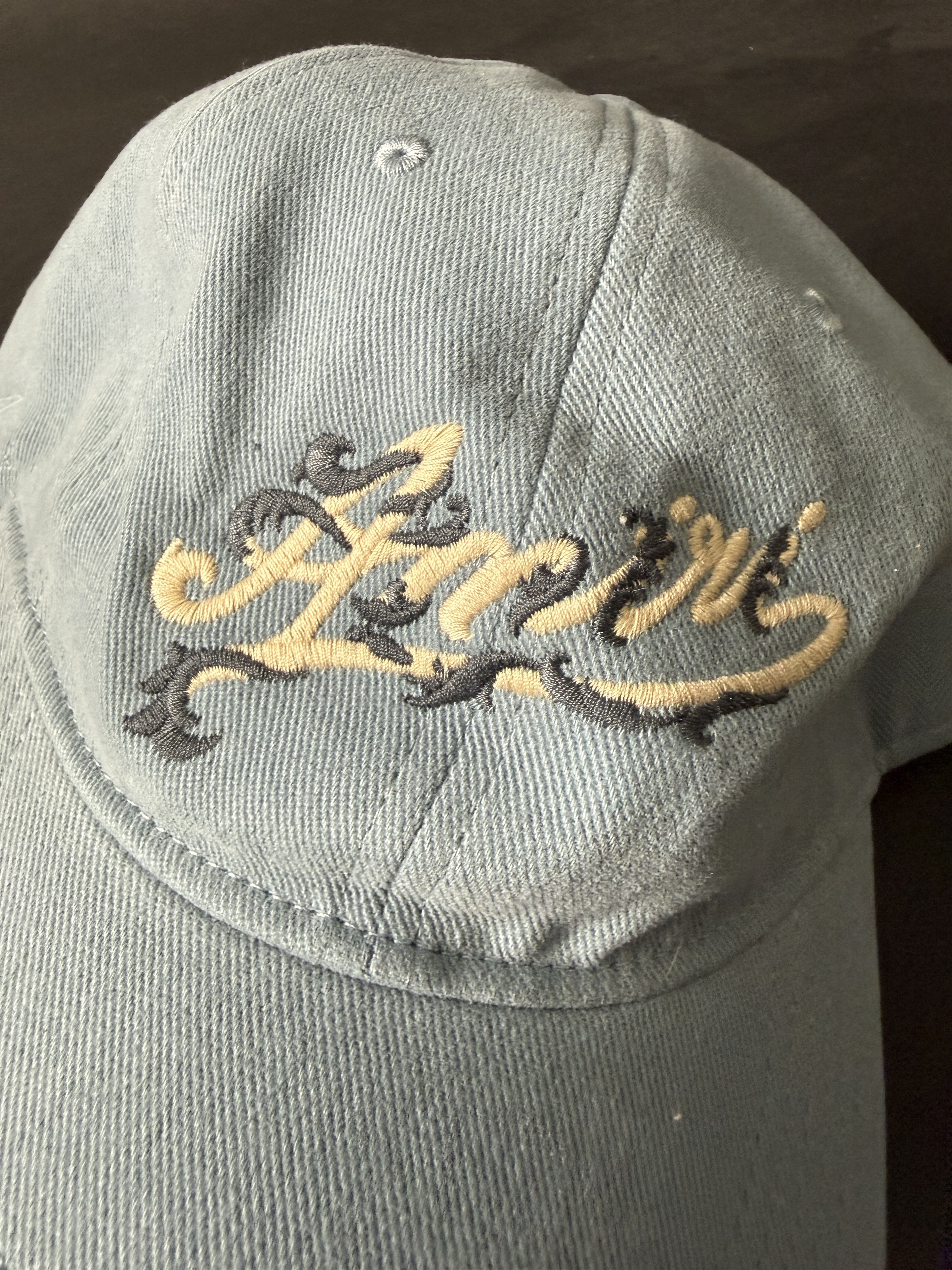 Amiri Barroque Baby Blue Logo Stitched Hat Size ONE SIZE - 2 Thumbnail
