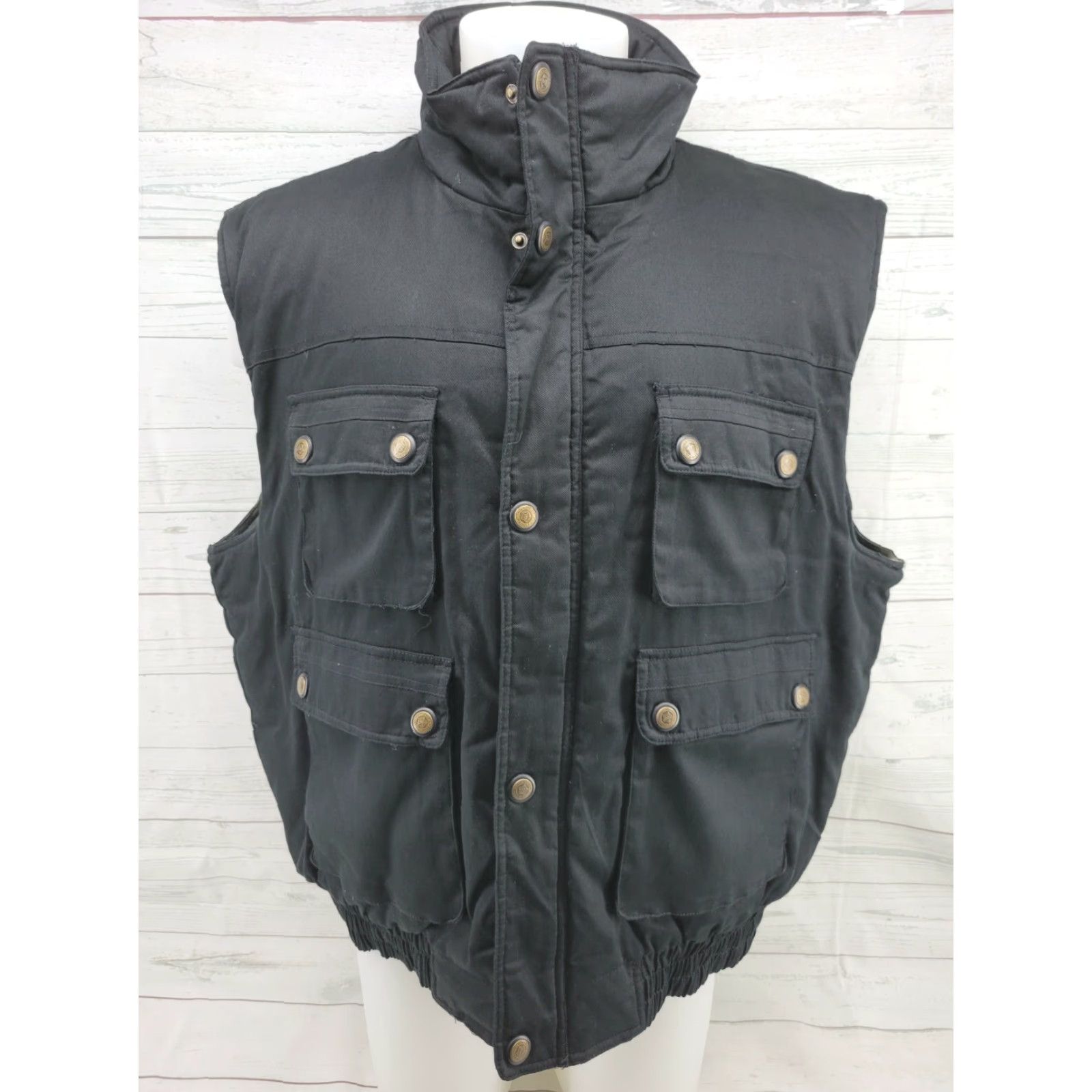 Vintage VINTAGE Field and Stream Vest Jacket Outdoors 2XL Black Mens Field and Stream Vest Shirt? Size US XXL / EU 58 / 5 - 2 Thumbnail