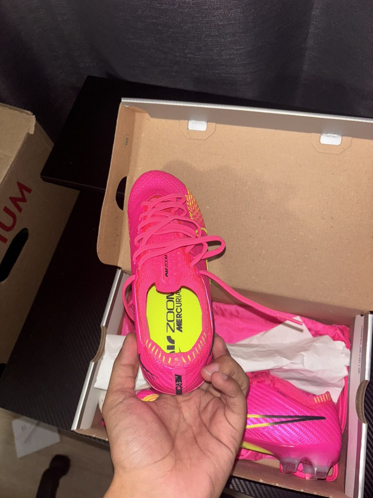 Nike Zoom Vapor 15 Elite FG Size US 4 / IT 34 - 3 Thumbnail