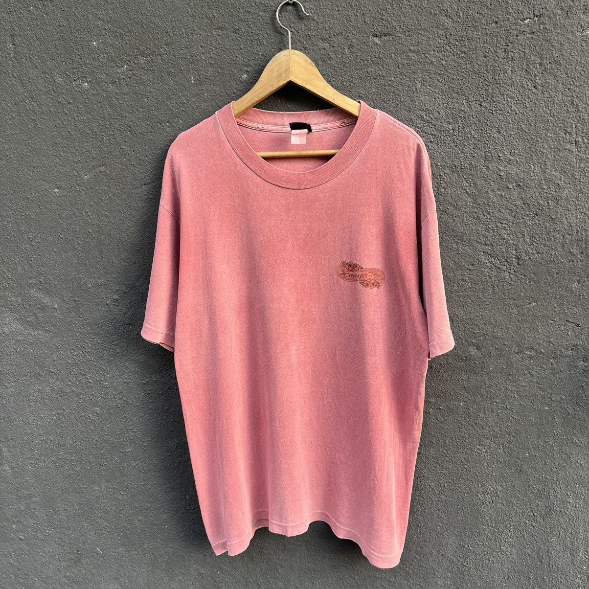 Hang Ten Thrashed Faded Vintage 90s Hang Ten Surfing Tee Size US L / EU 52-54 / 3 - 4 Thumbnail