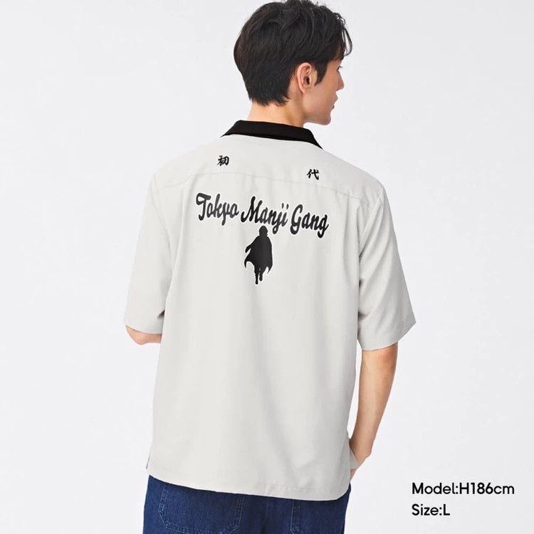 Japanese Brand NEW Tokyo Revenger 💥 Button shirt Bowling style anime 🎳 Size US M / EU 48-50 / 2 - 1 Thumbnail