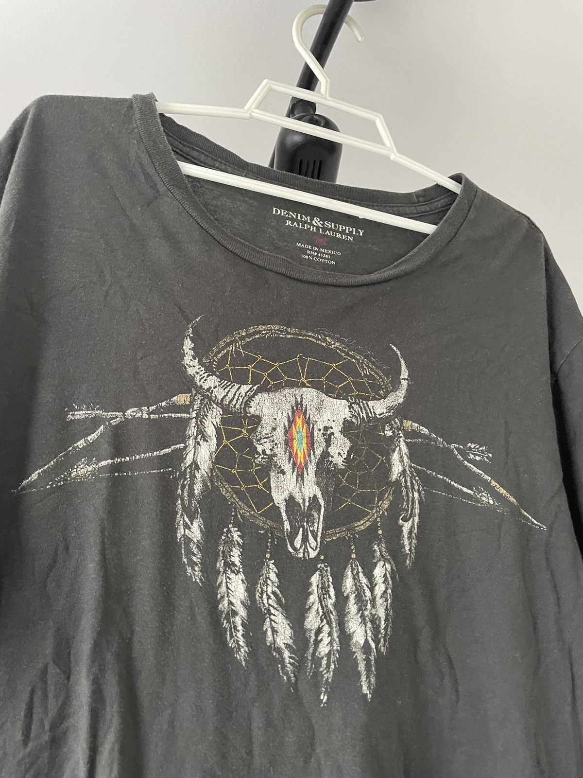 Denim & Supply Ralph Lauren Rare Aztec Denim&Supply Ralph Lauren T-shirt Size US M / EU 48-50 / 2 - 2 Thumbnail